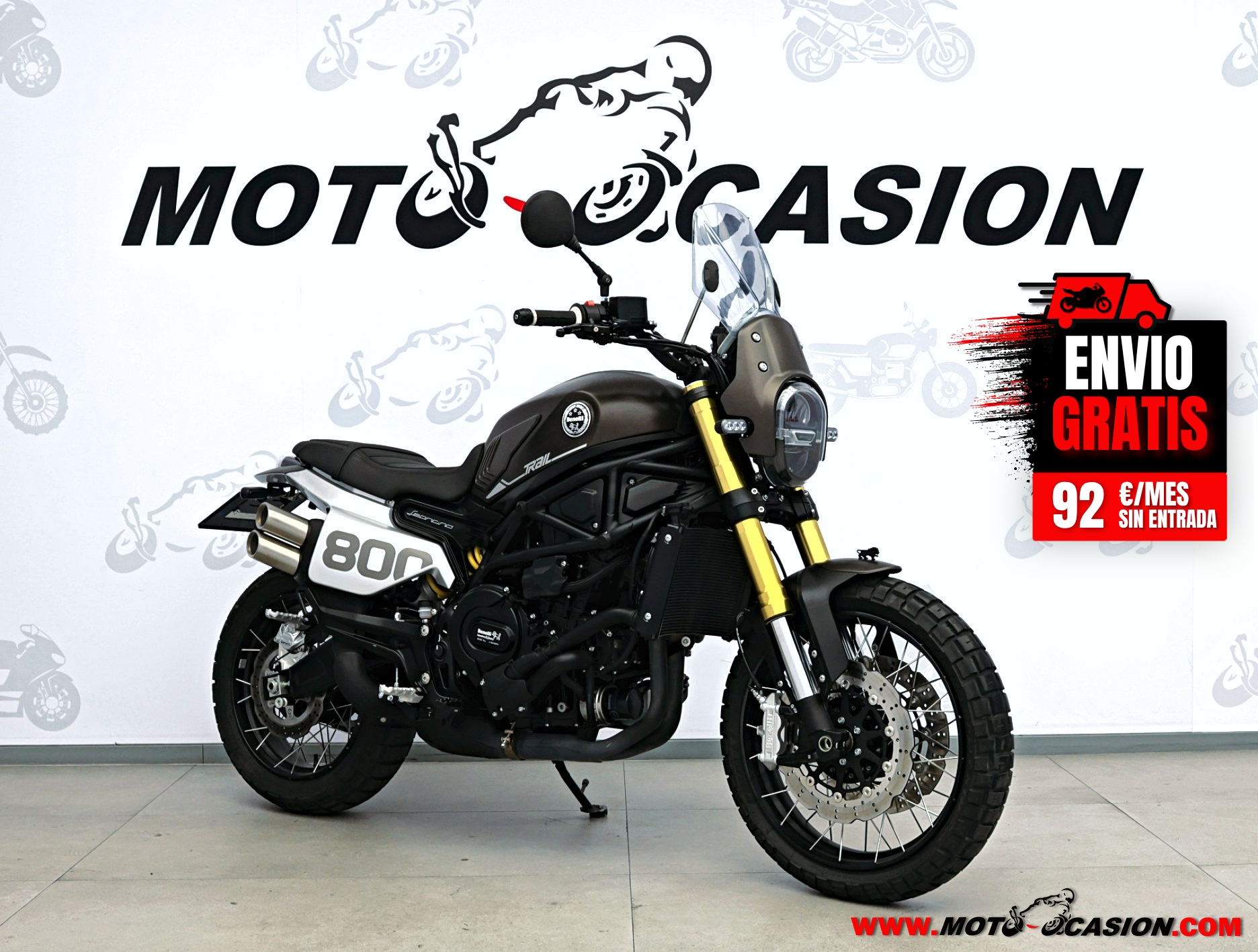 BENELLI LEONCINO 800 TRAIL -A2- GARANTÍA OFICIAL
