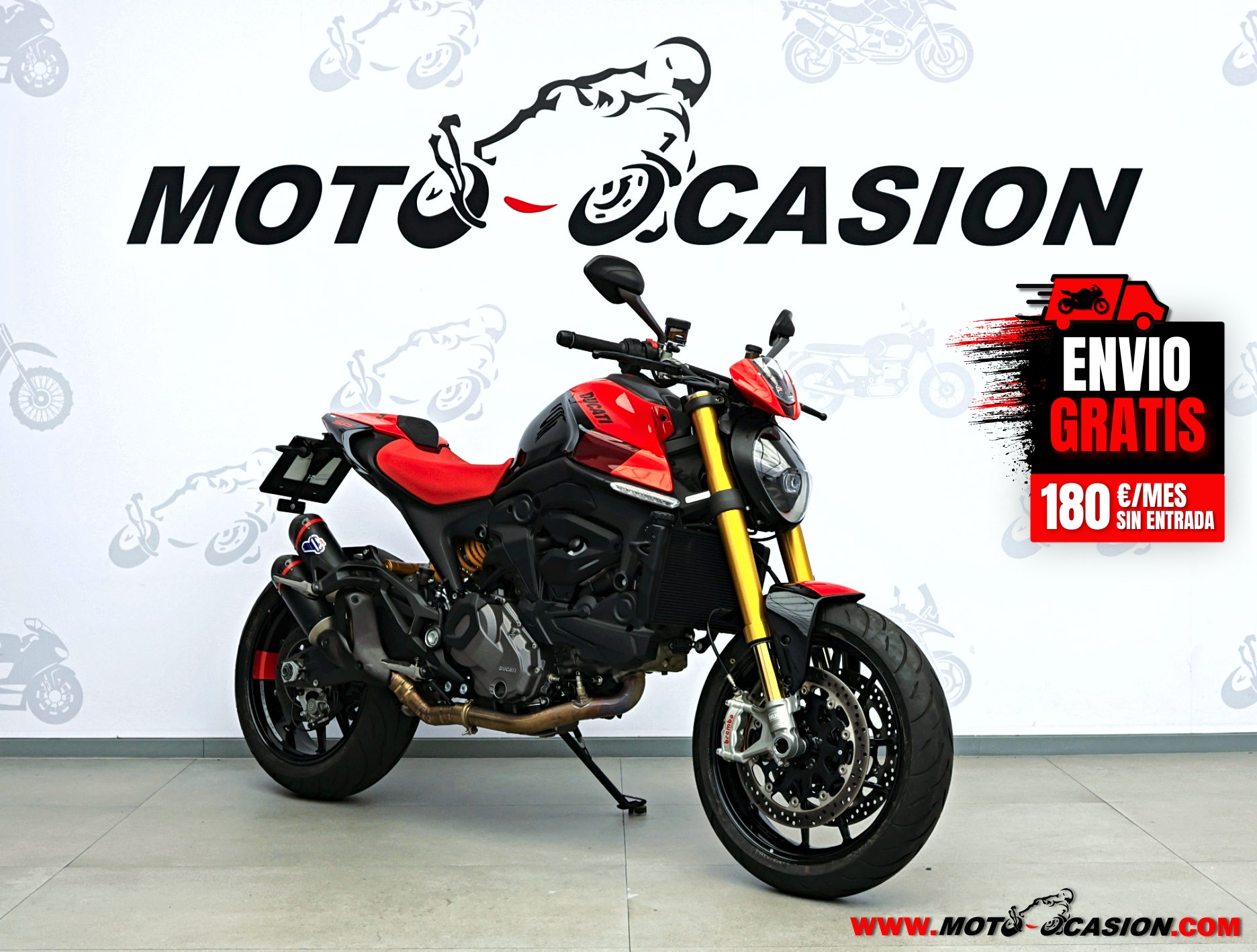 DUCATI MONSTER SP -GARANTÍA OFICIAL-
