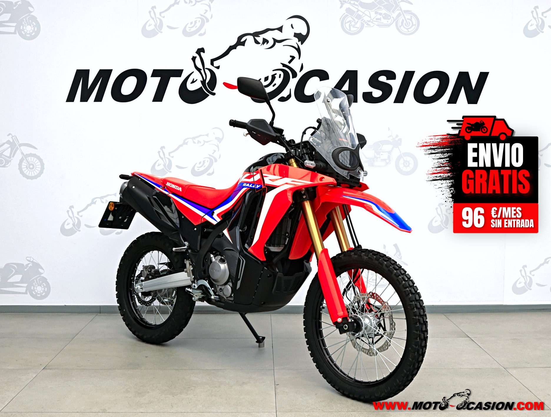 HONDA CRF 300 L RALLY -APTA A2- GARANTÍA OFICIAL