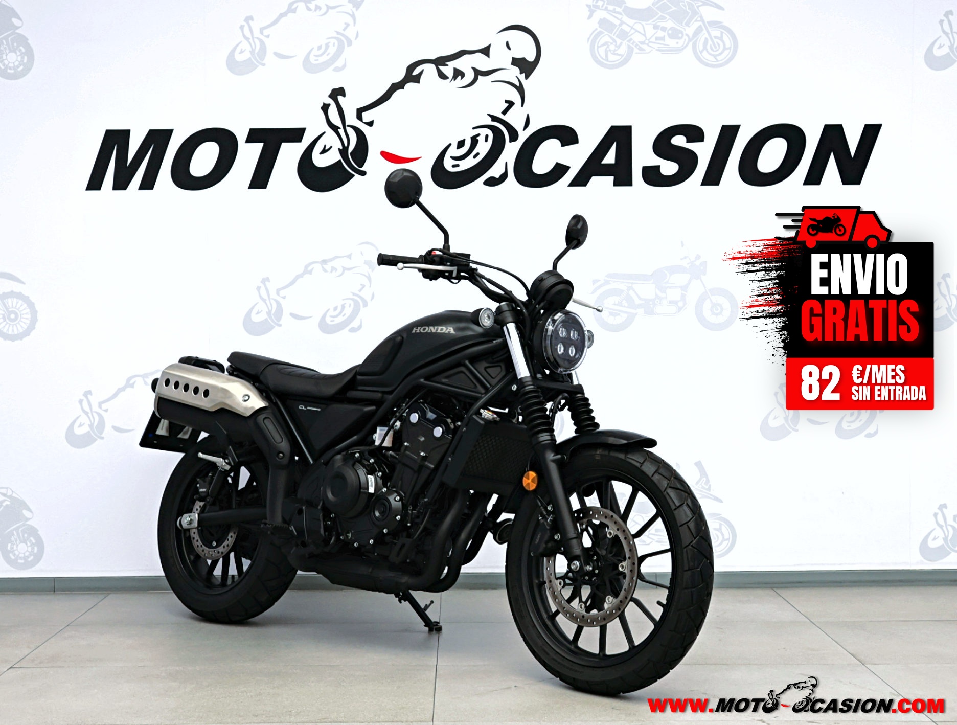 HONDA CL 500 -APTA A2- GARANTÍA OFICIAL