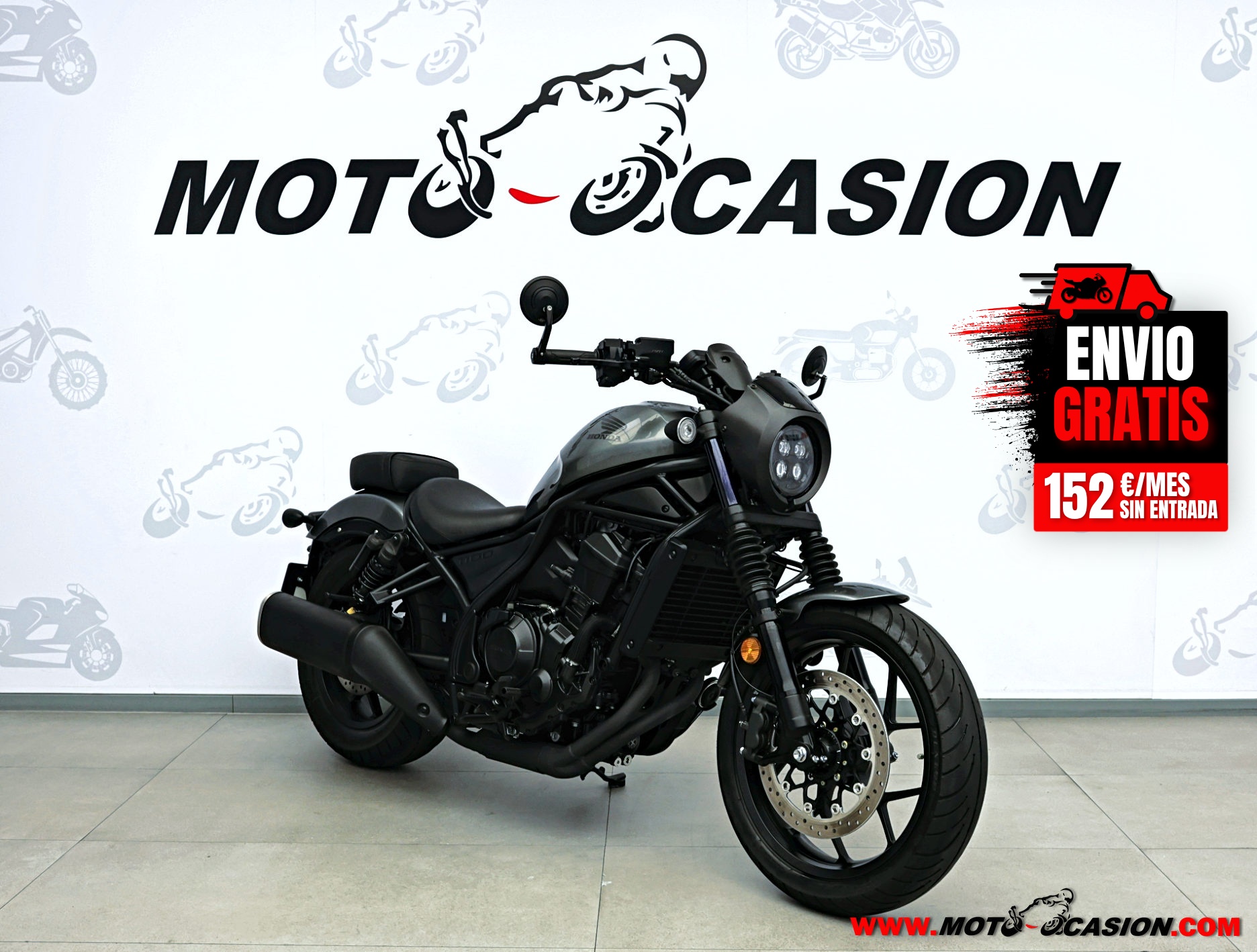HONDA CMX 1100 REBEL ¿A2? GARANTÍA OFICIAL