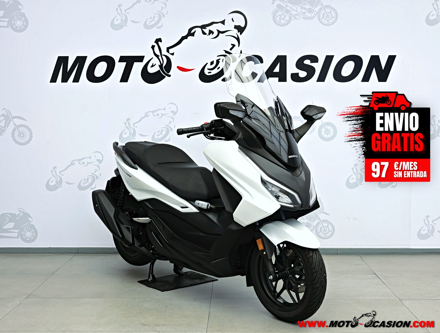 HONDA FORZA 350 -APTA A2- GARANTÍA OFICIAL
