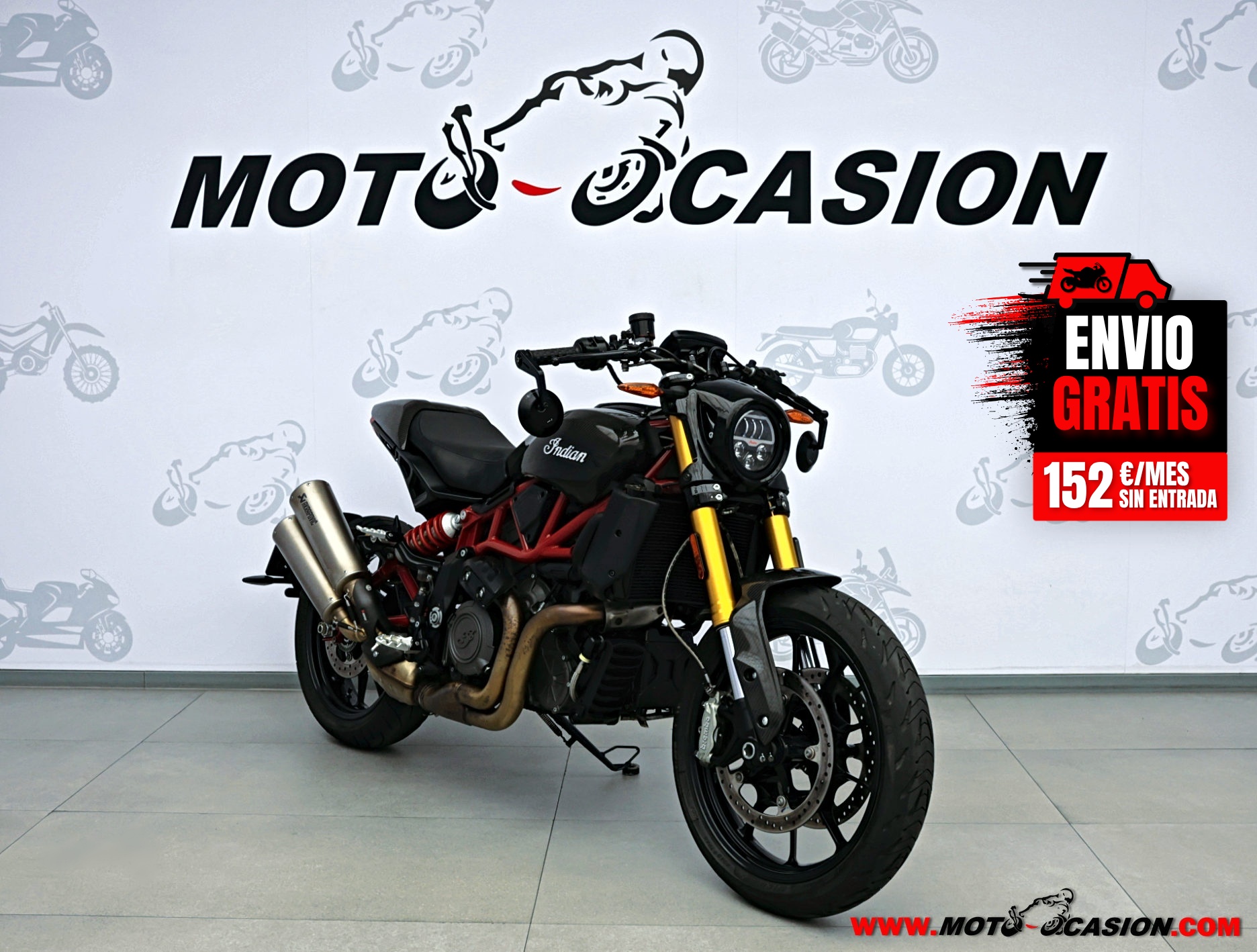 INDIAN FTR 1200 S RACE REPLICA