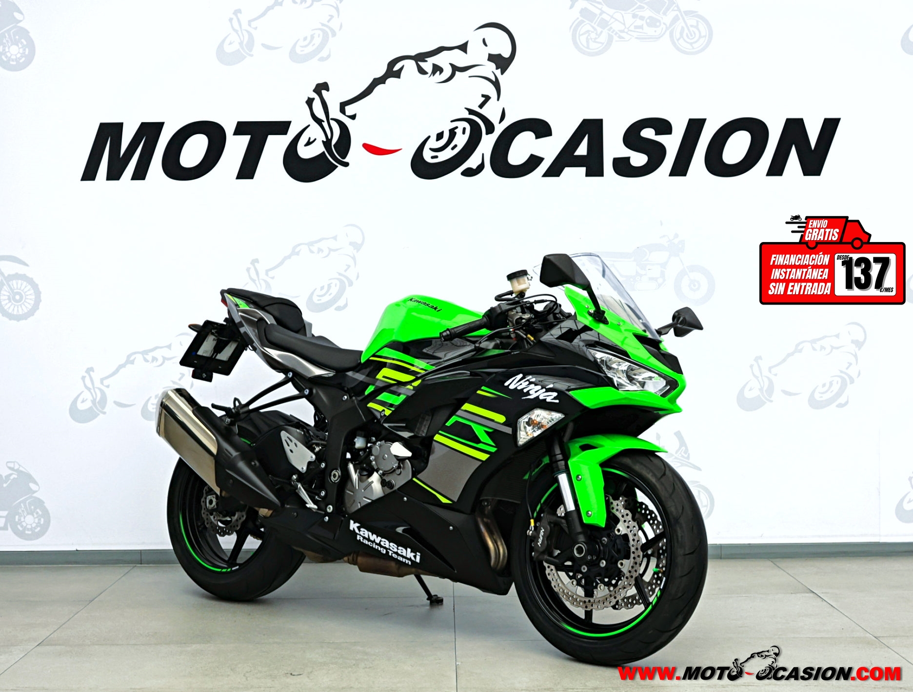 KAWASAKI NINJA ZX-6R -GARANTÍA OFICIAL- (copia)