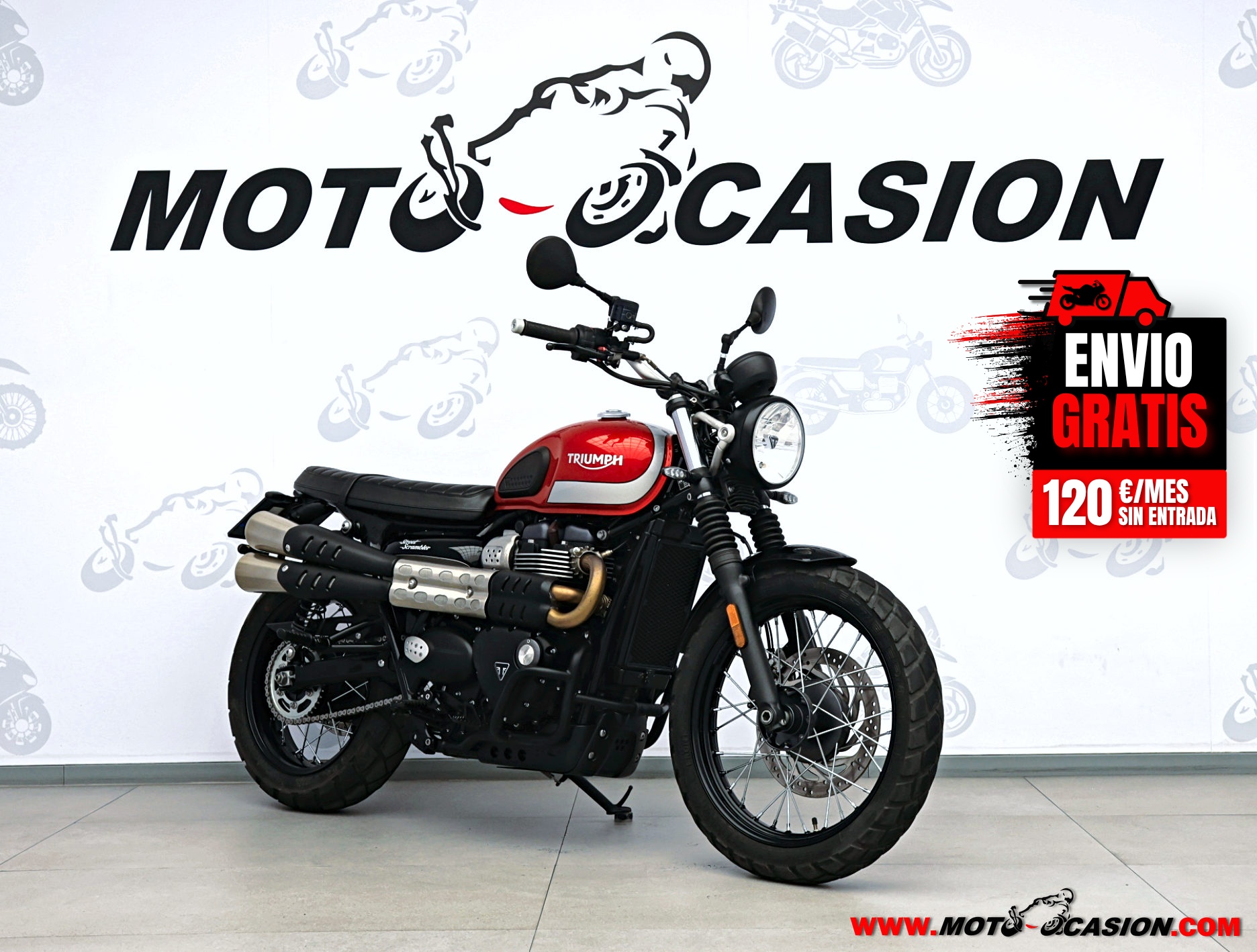 TRIUMPH STREET SCRAMBLER ¿A2?
