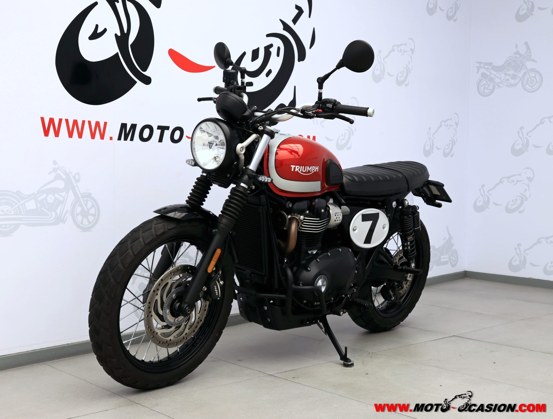 TRIUMPH STREET SCRAMBLER ¿A2?