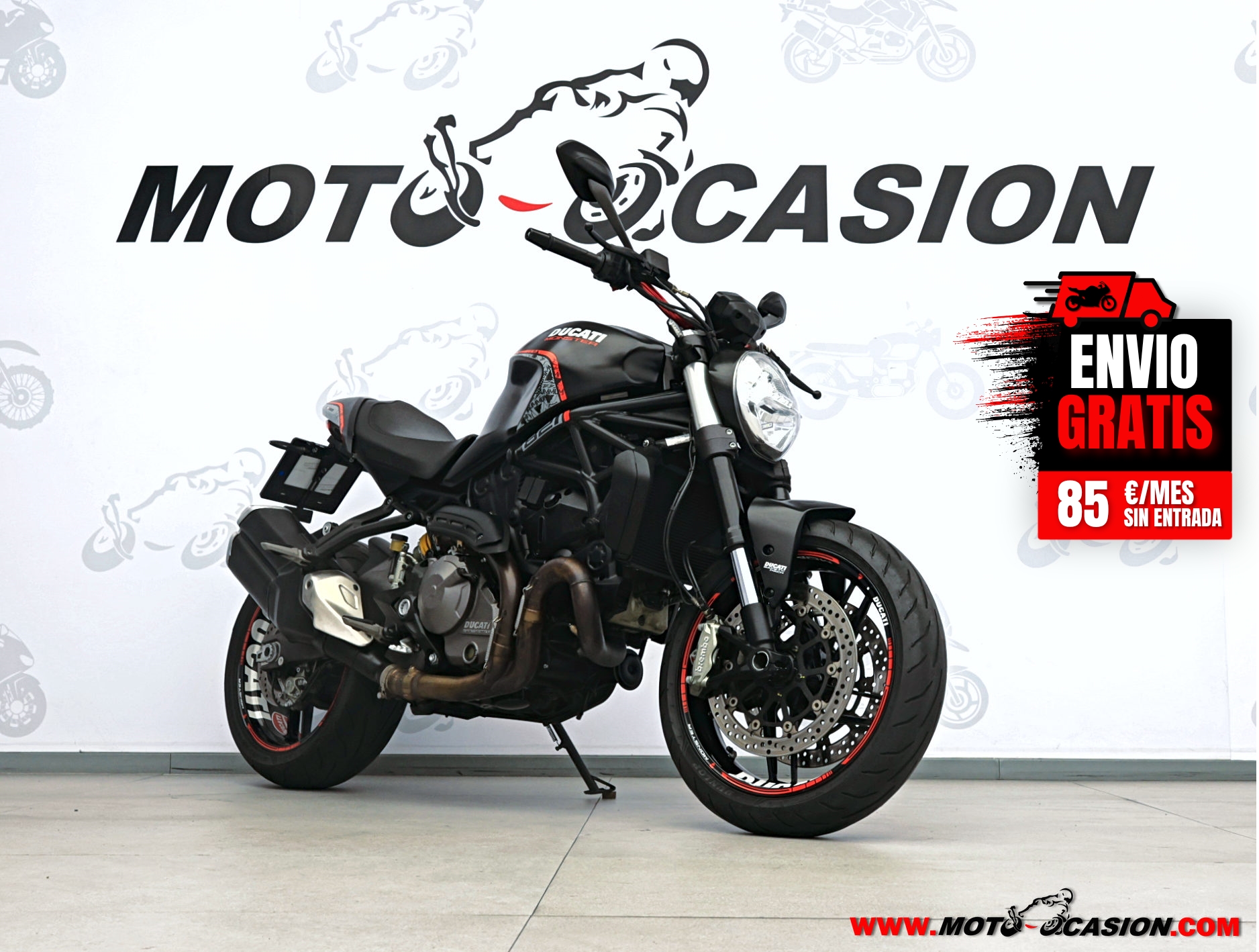 DUCATI MONSTER 821 DARK ¿A2? (copia)