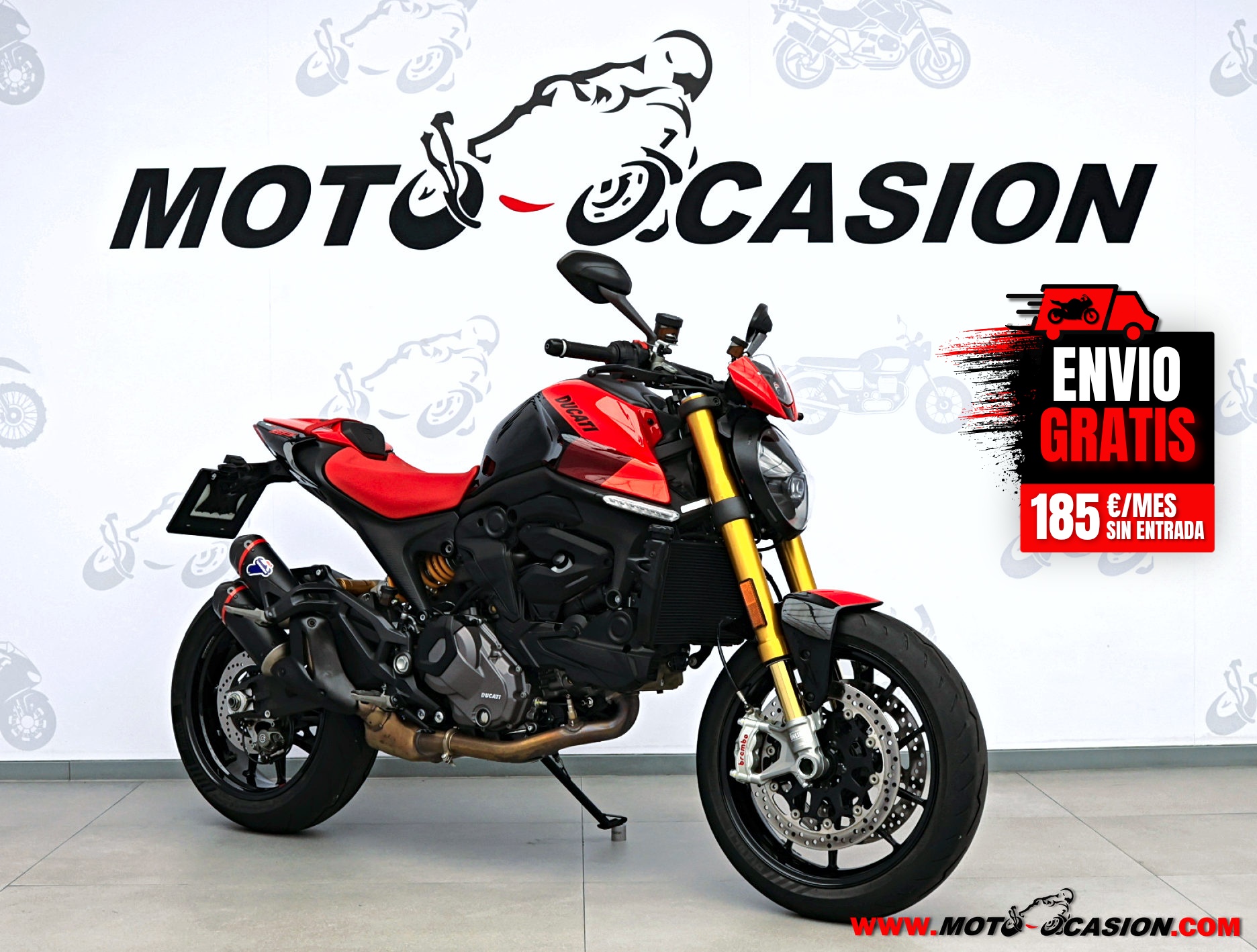 DUCATI MONSTER SP -GARANTÍA OFICIAL-