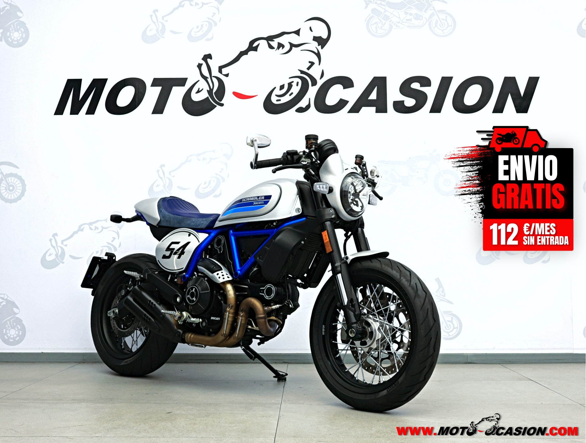 DUCATI SCRAMBLER CAFE RACER ¿A2? (copia)