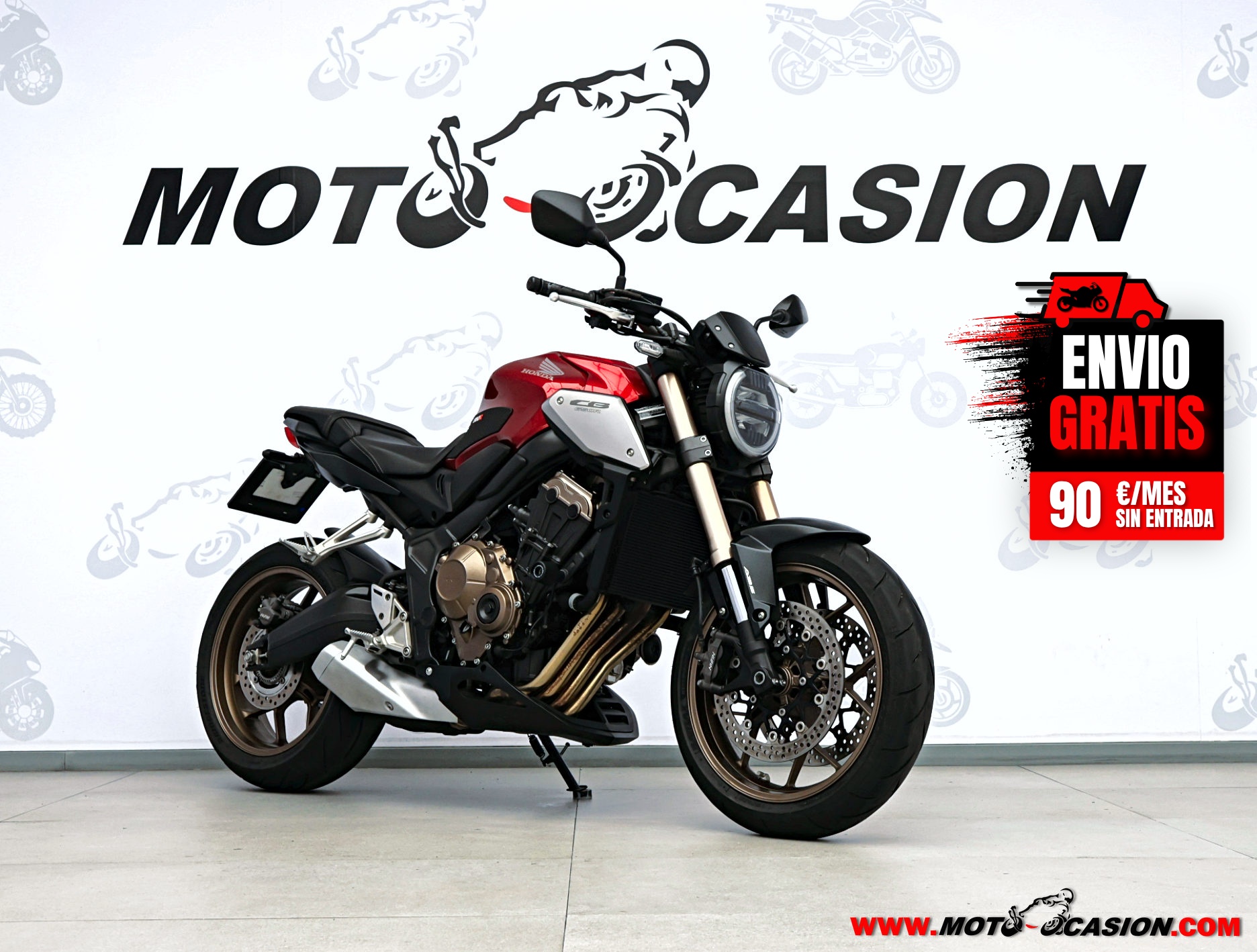 HONDA CB 650 R ¿A2? GARANTÍA OFICIAL (copia)