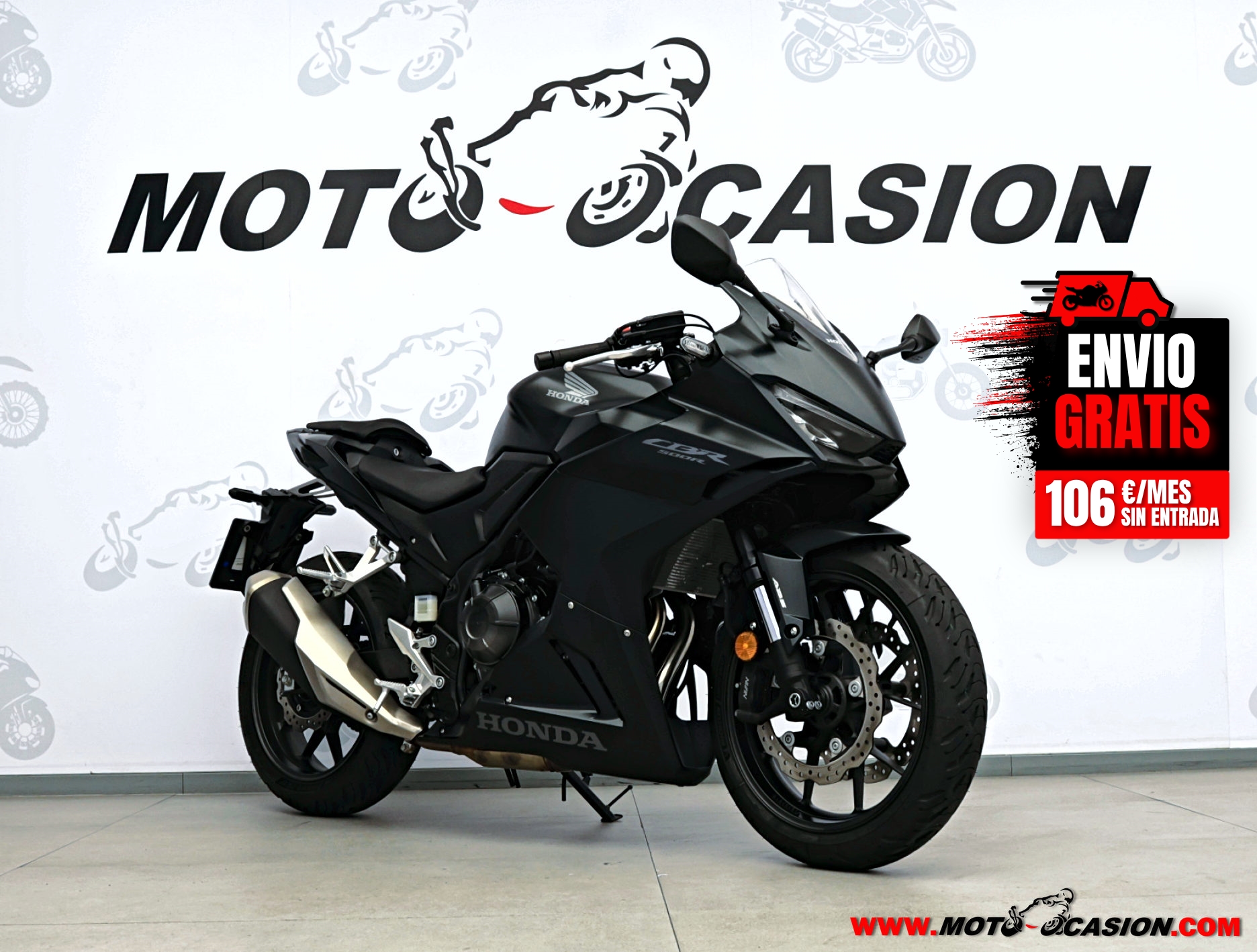 HONDA CBR 500 R -APTA A2- GARANTÍA OFICIAL