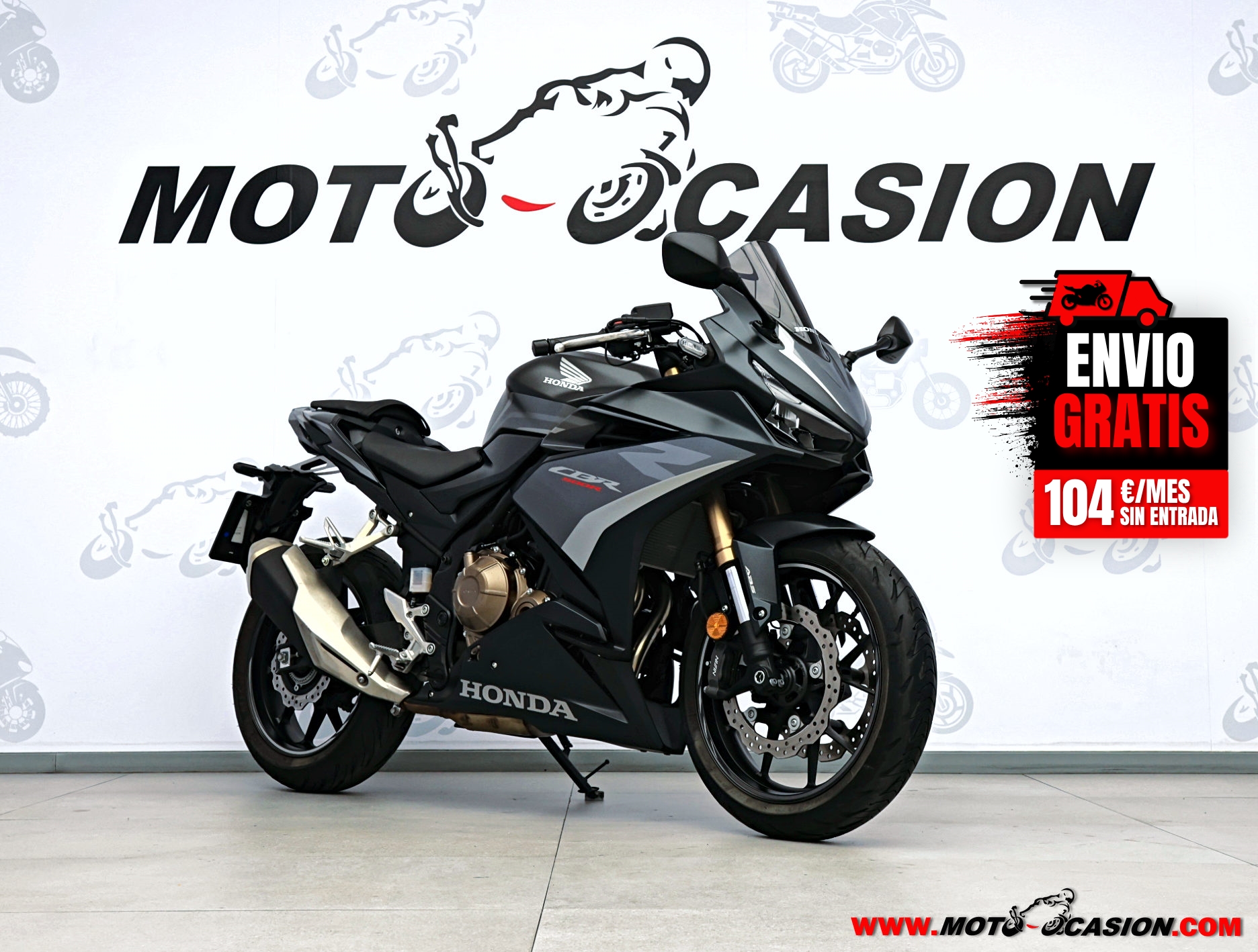 HONDA CBR 500 R -APTA A2- GARANTÍA OFICIAL (copia)