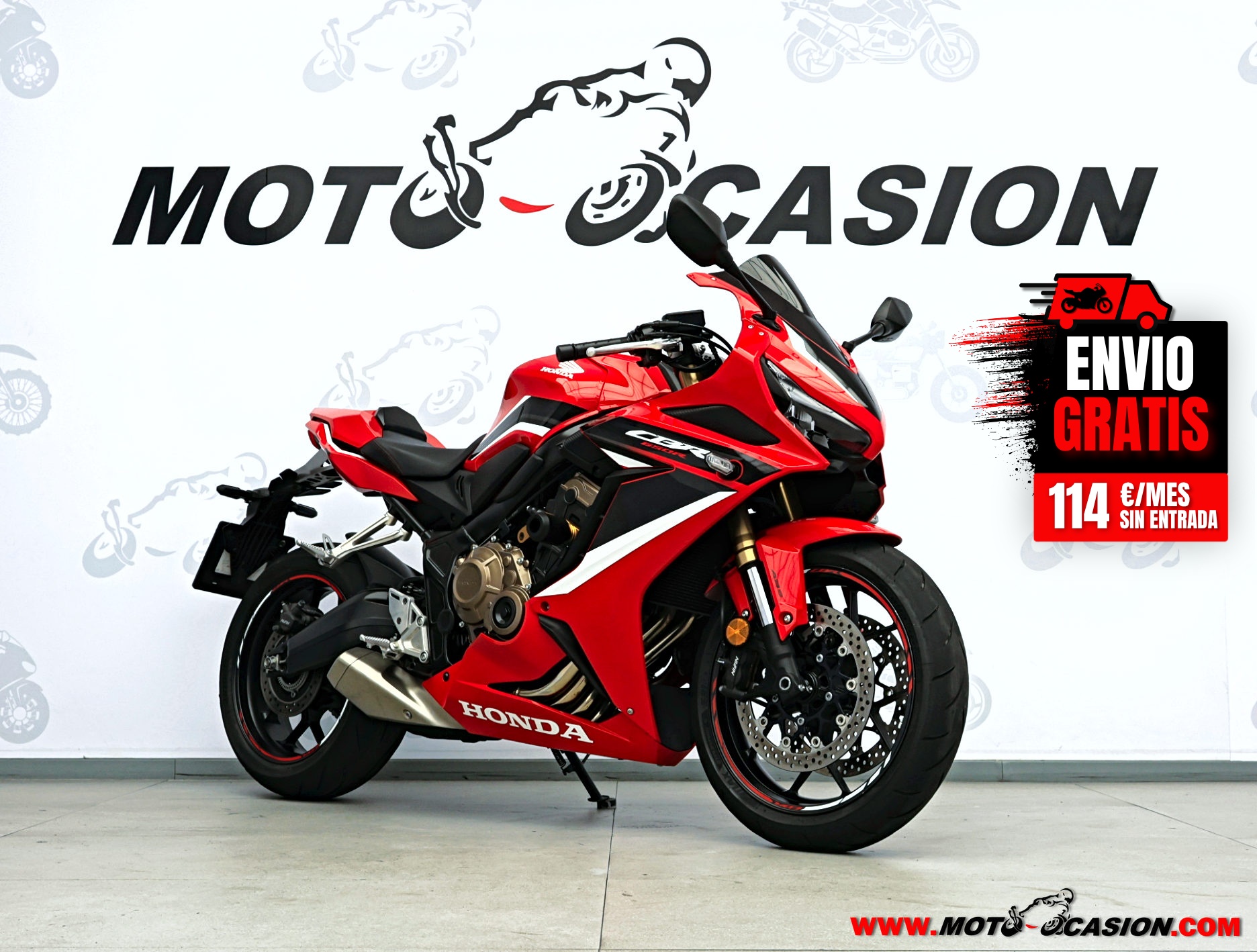 HONDA CBR 650 R ¿A2? GARANTÍA OFICIAL (copia)