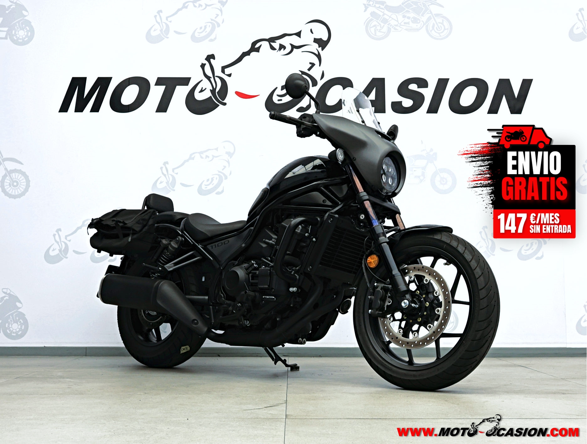 HONDA CMX 1100 REBEL ¿A2? GARANTÍA OFICIAL (copia)