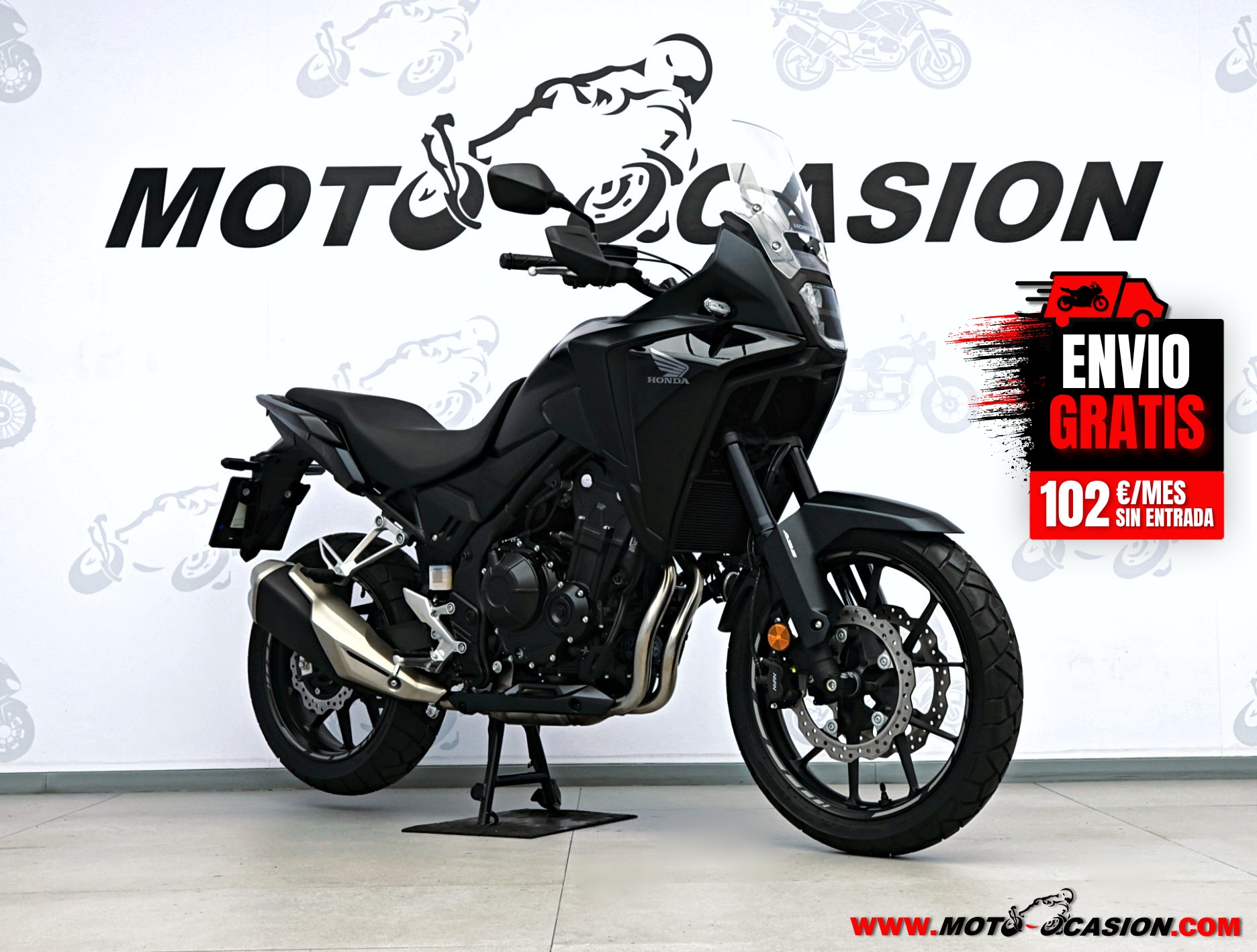 HONDA NX 500 -APTA A2- GARANTÍA OFICIAL (copia)