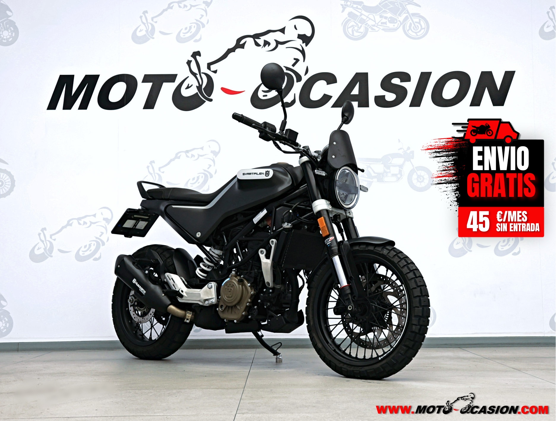 HUSQVARNA SVARTPILEN 125 -APTA B Y A1-