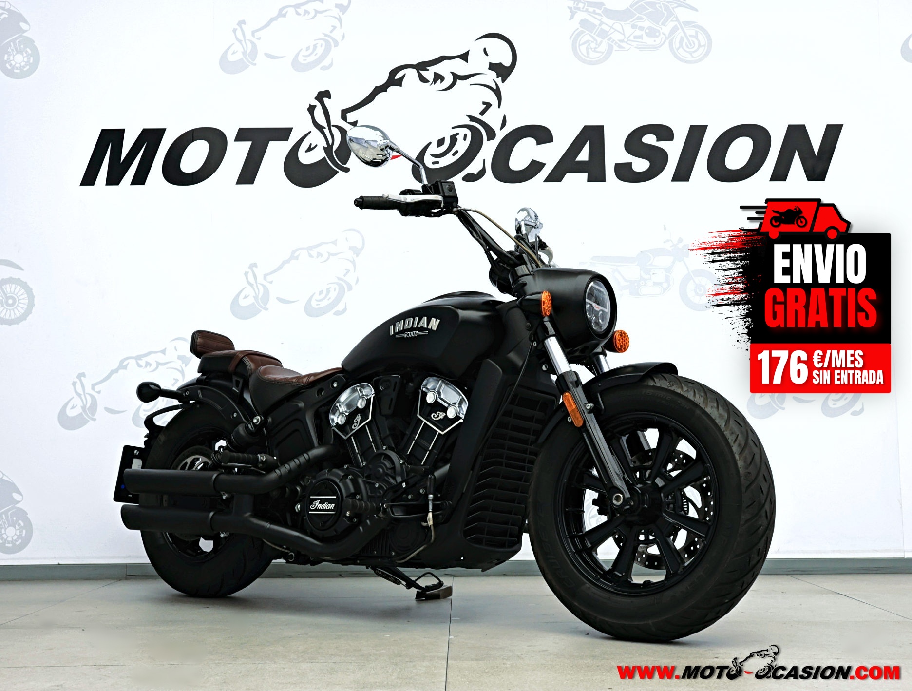 INDIAN MOTORCYCLE SCOUT BOBBER ¿A2?