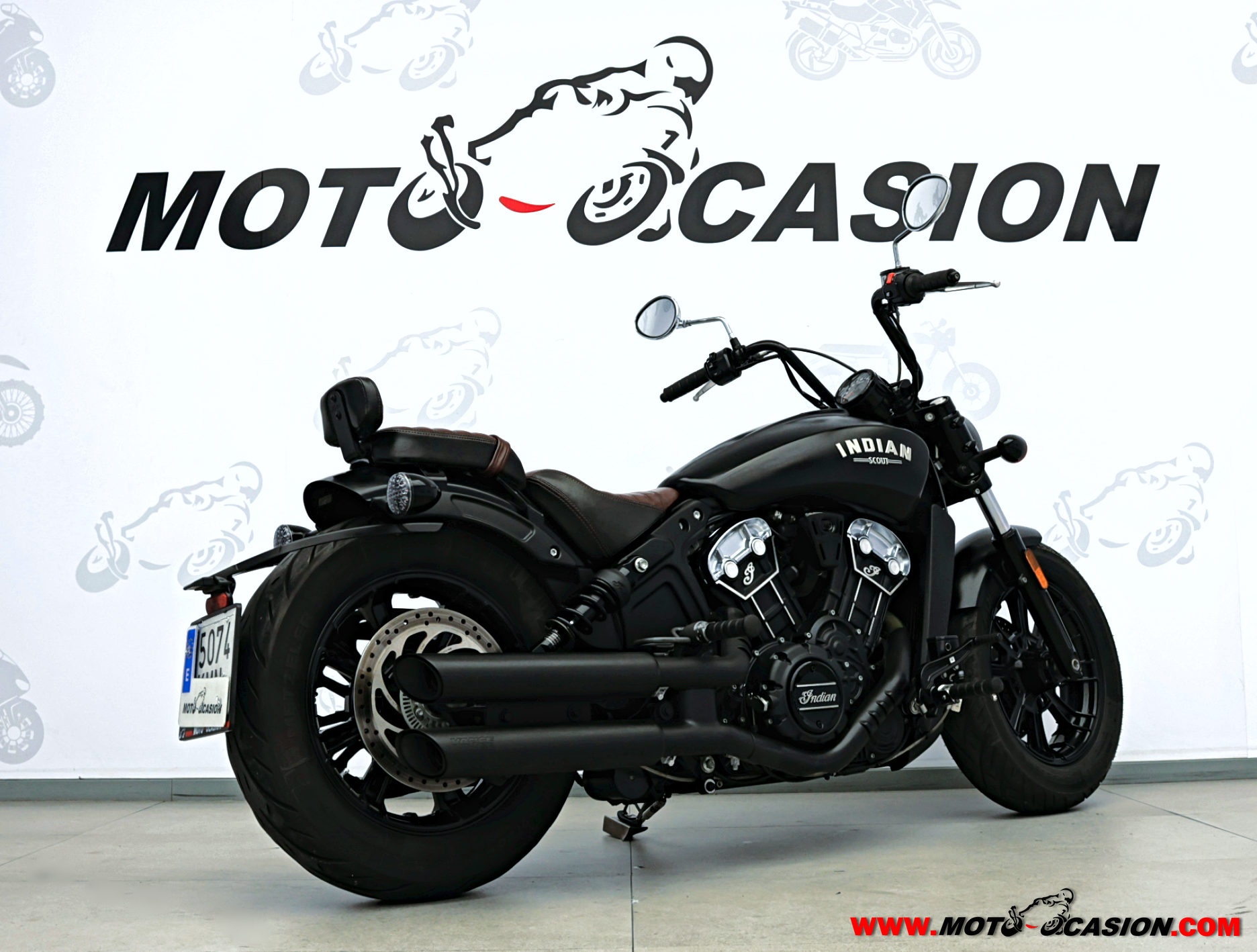 INDIAN MOTORCYCLE SCOUT BOBBER ¿A2?