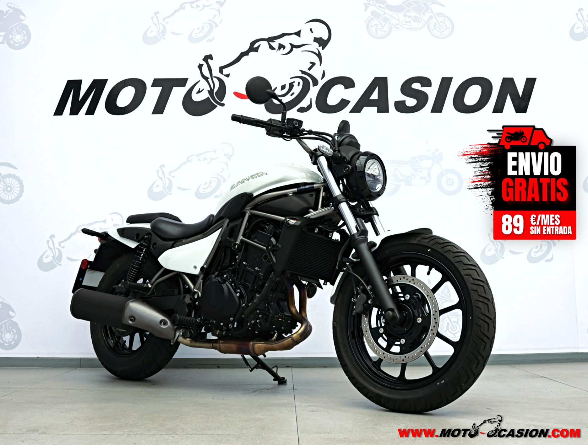 KAWASAKI ELIMINATOR 500 -APTA A2- GARANTÍA OFICIAL