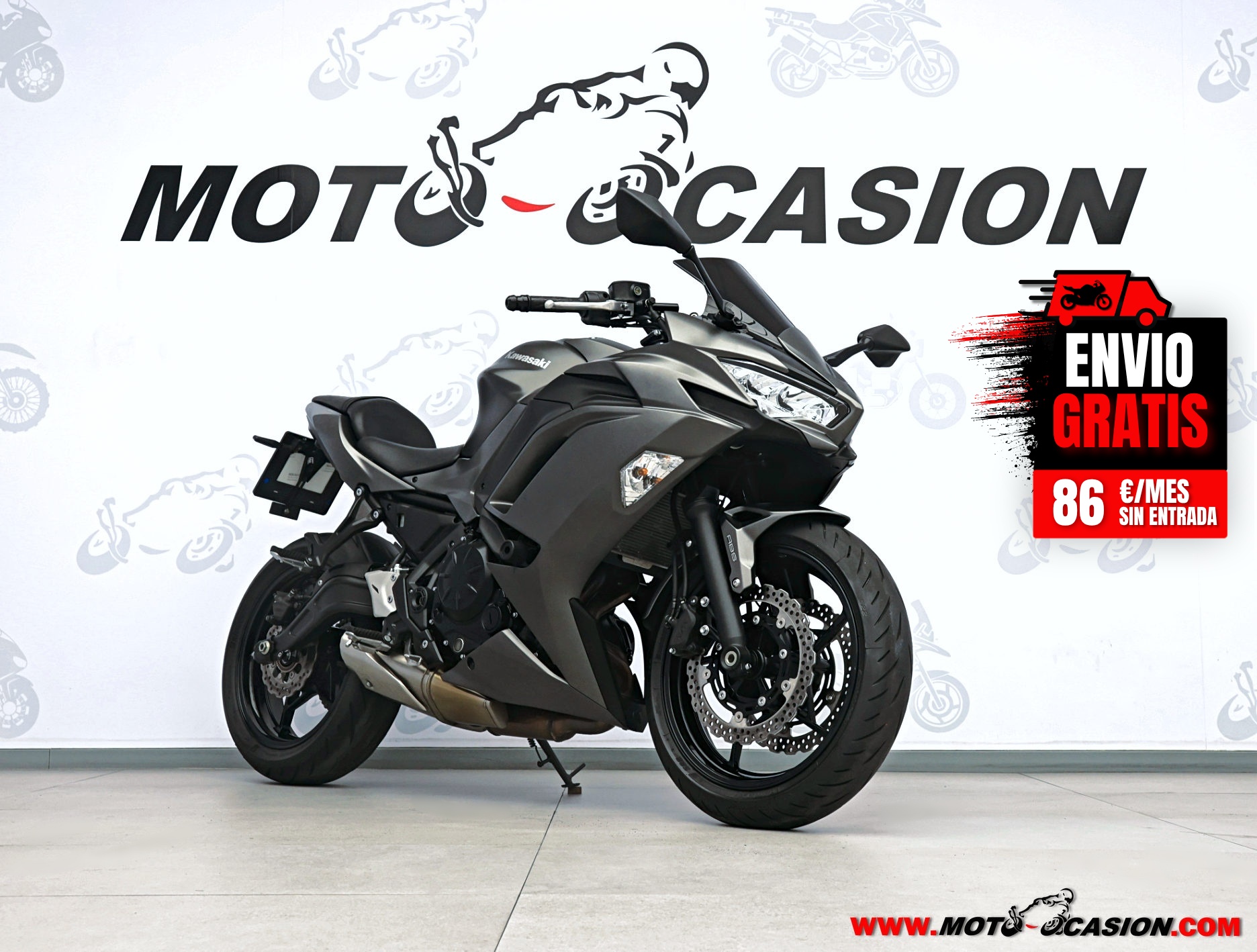 KAWASAKI NINJA 650 ¿A2? GARANTÍA OFICIAL (copia)