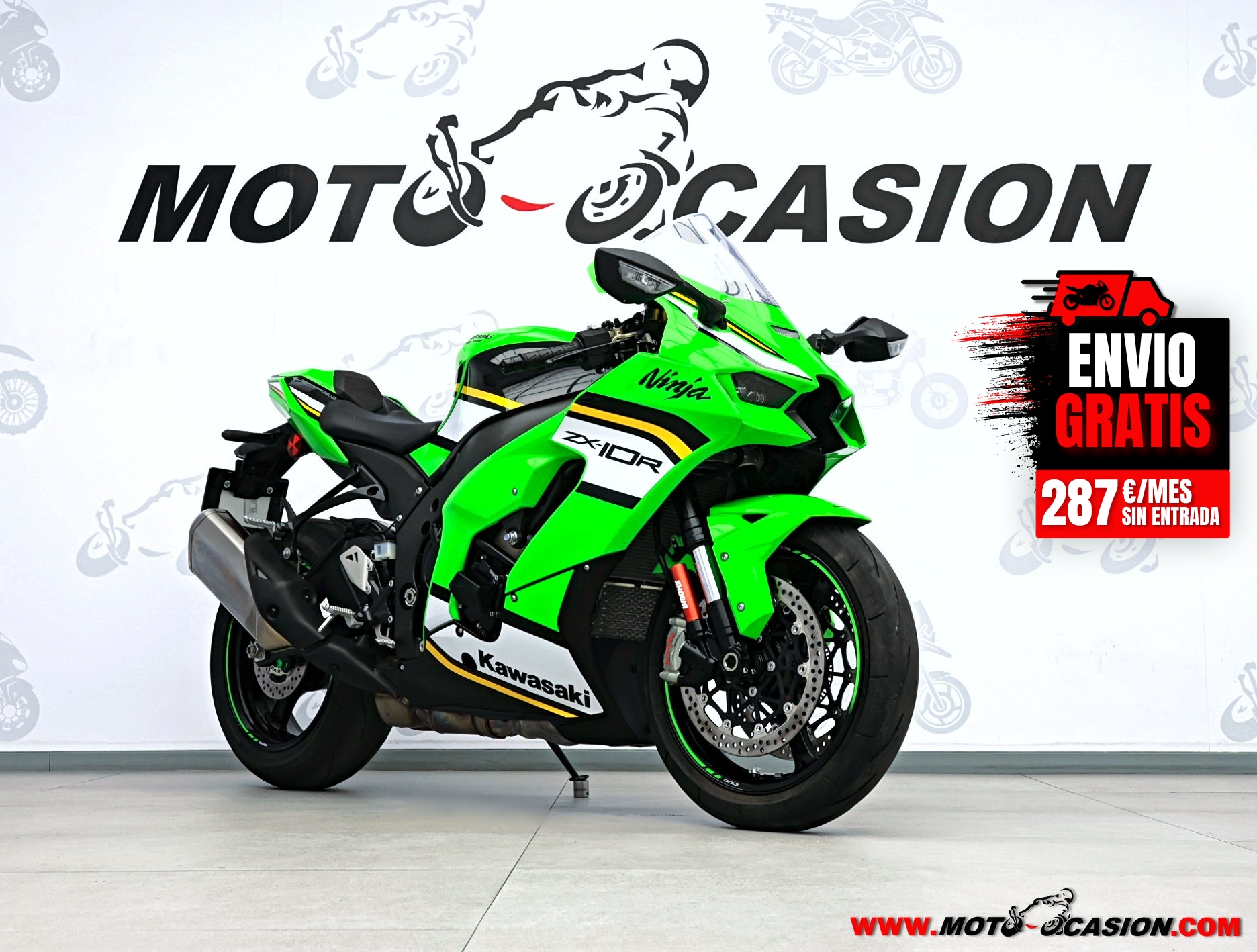KAWASAKI NINJA ZX-10R -GARANTÍA OFICIAL- (copia)
