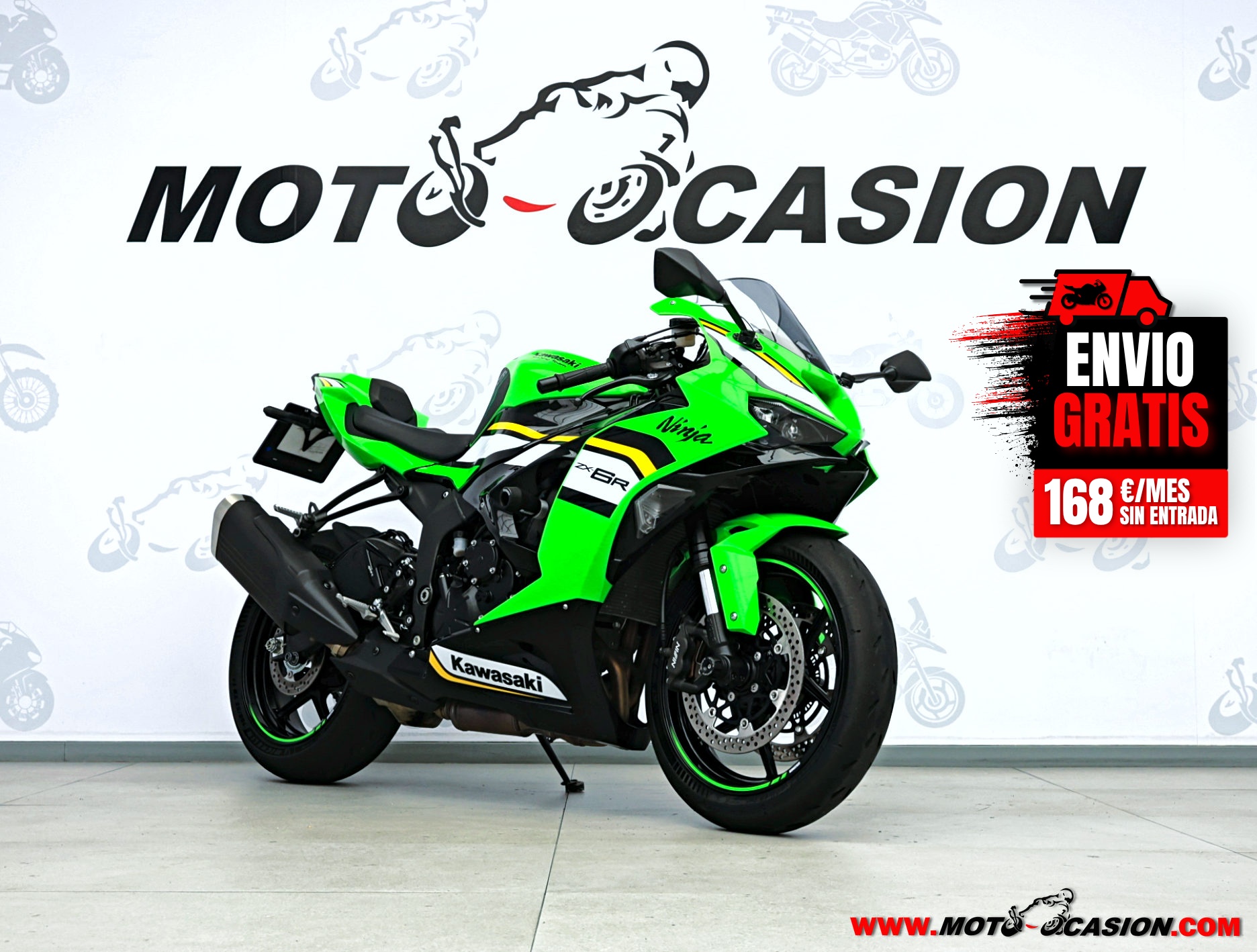 KAWASAKI NINJA ZX-6R -GARANTÍA OFICIAL- (copia)