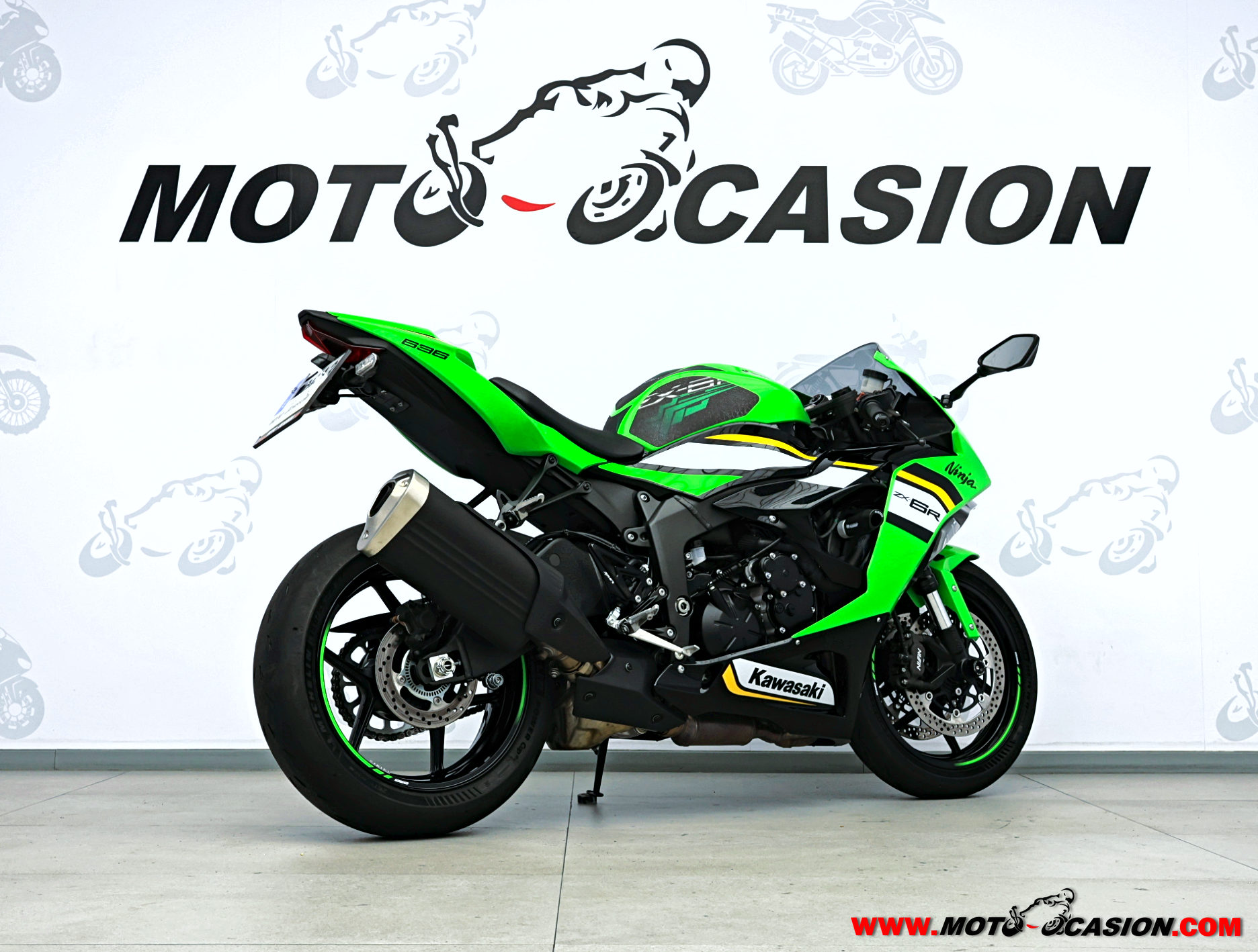 KAWASAKI NINJA ZX-6R -GARANTÍA OFICIAL- (copia)