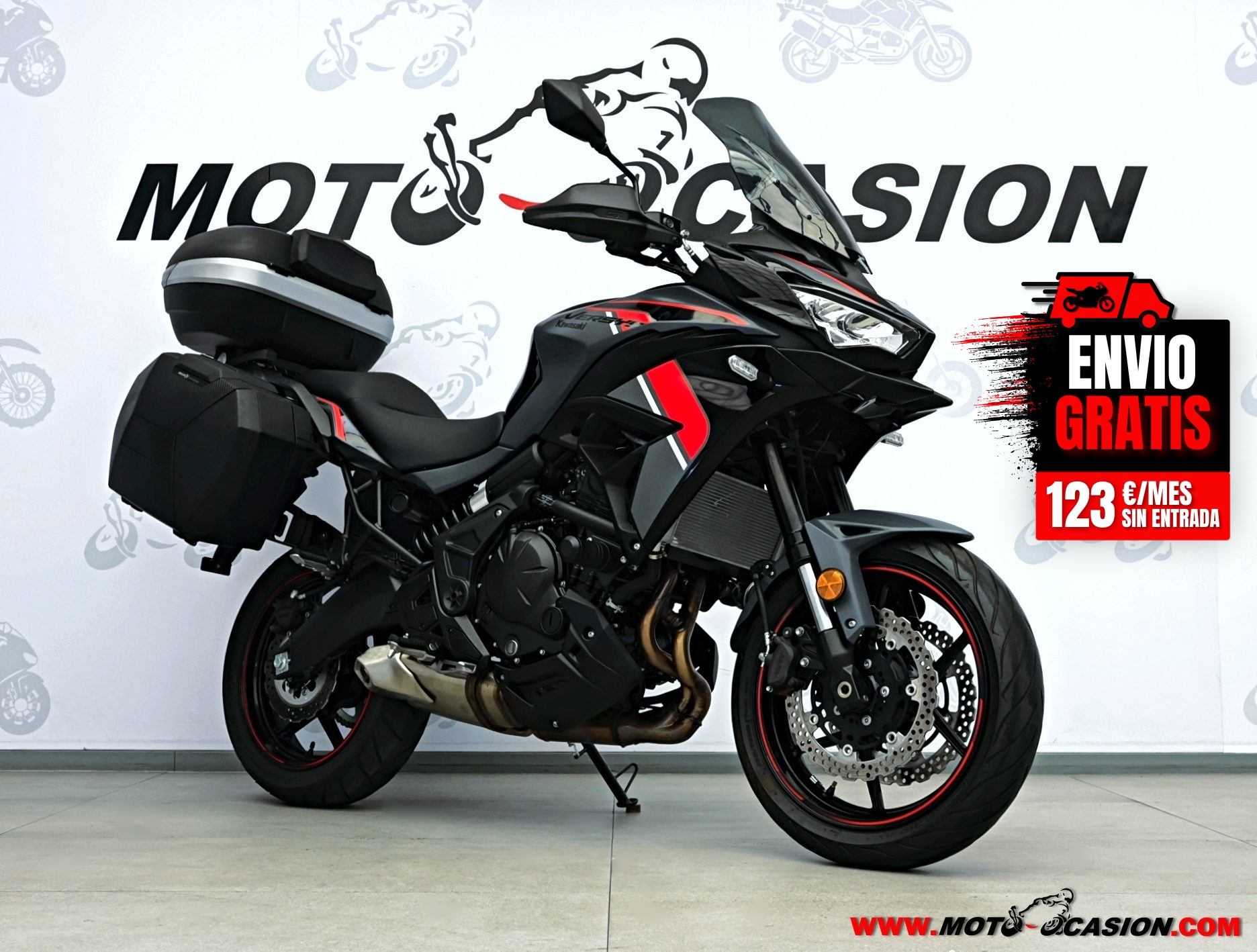 KAWASAKI VERSYS 650 ¿A2? GARANTÍA OFICIAL
