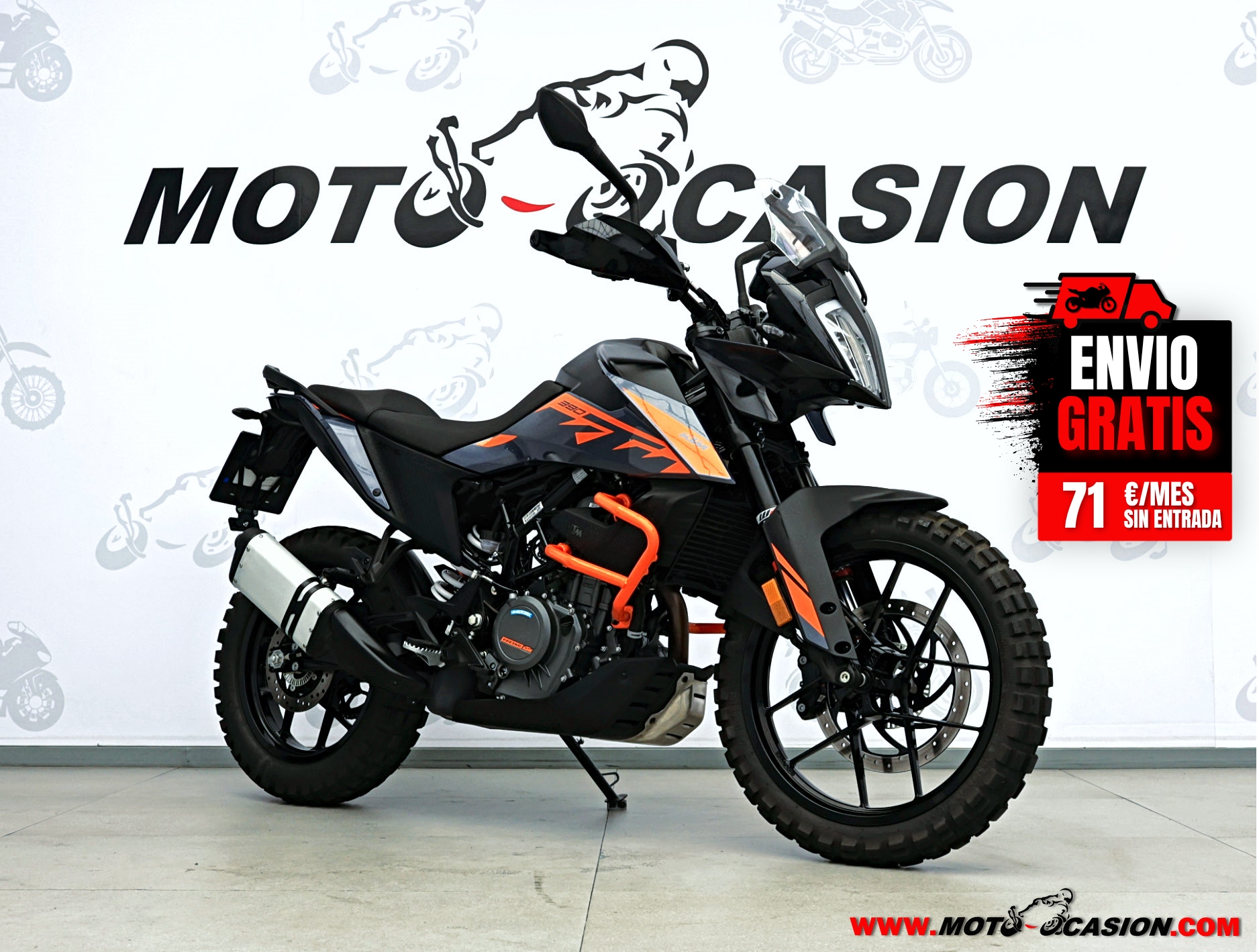 KTM 390 ADVENTURE -APTA A2- GARANTÍA OFICIAL