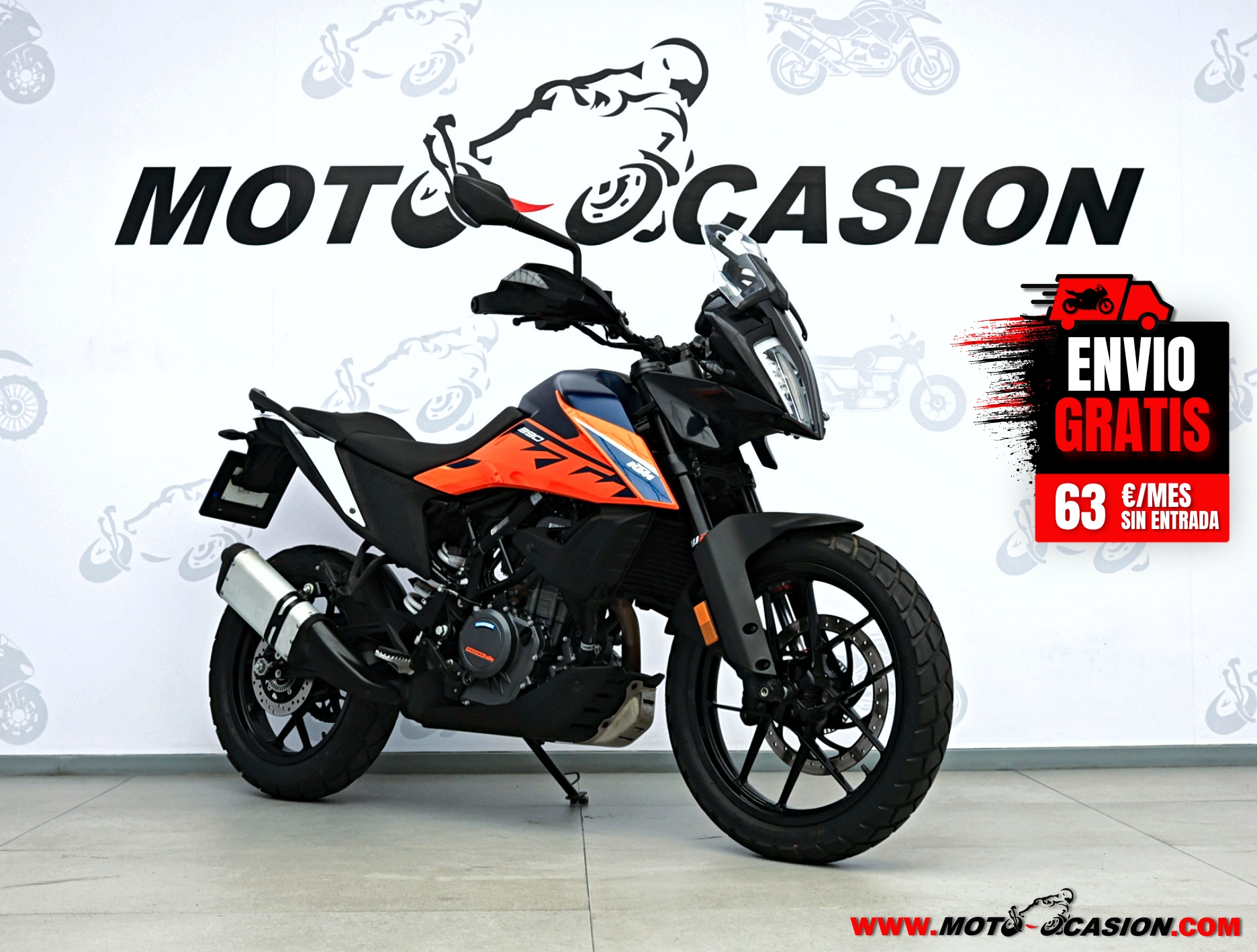 KTM 390 ADVENTURE -APTA A2- GARANTÍA OFICIAL