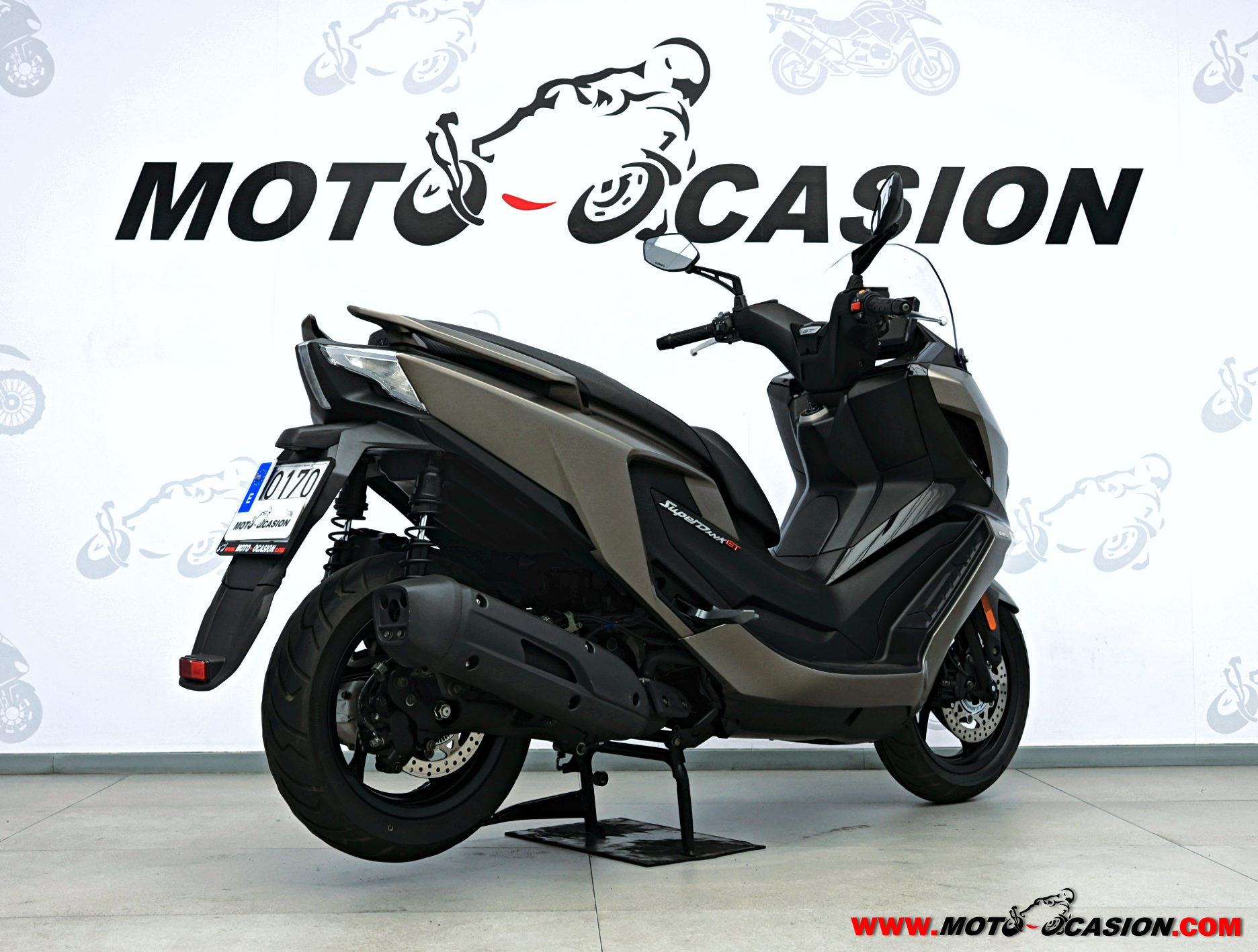 KYMCO SUPER DINK GT 125 -APTA B Y A1- GARANTÍA OFICIAL