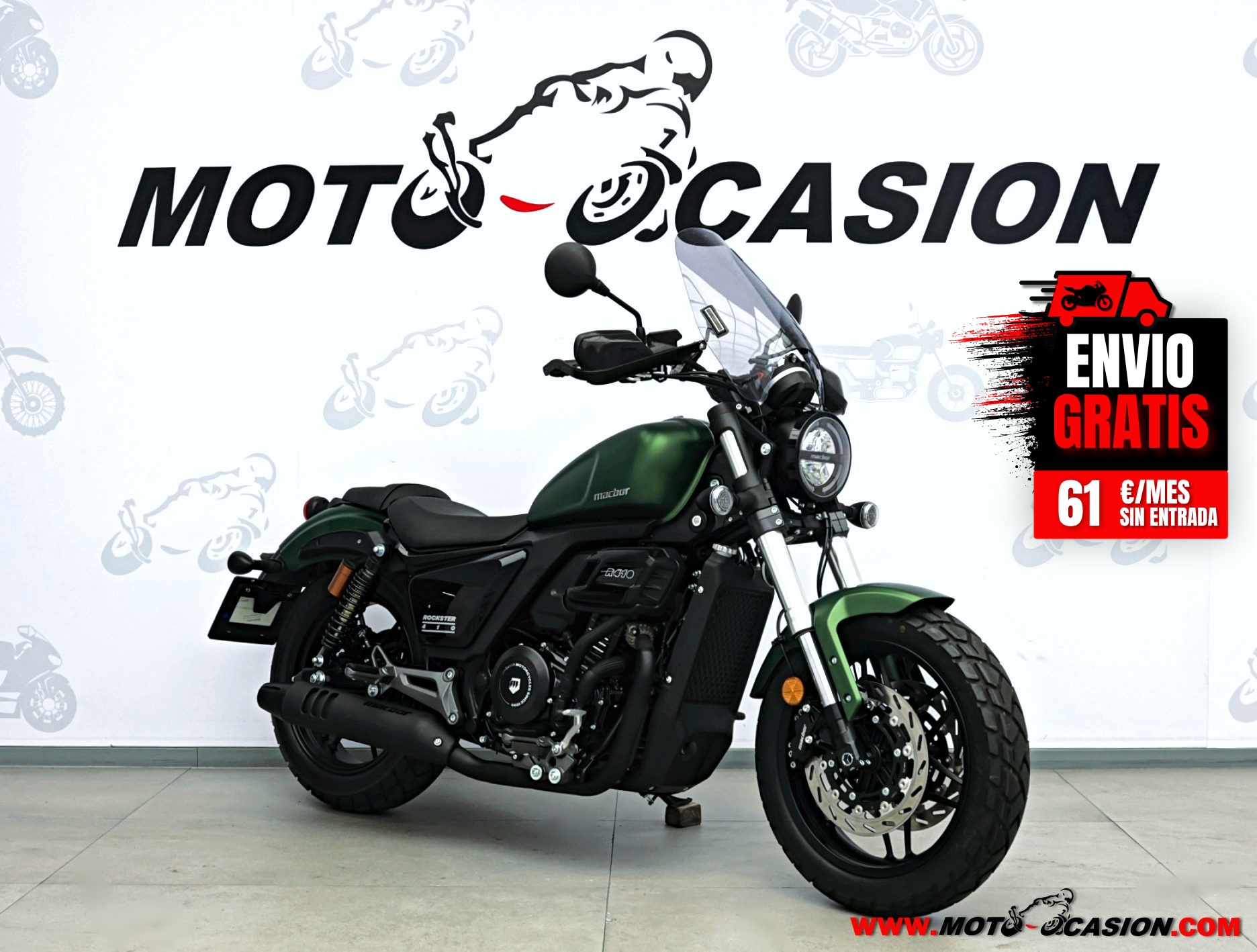 MACBOR ROCKSTER 410 -APTA A2- GARANTÍA OFICIAL
