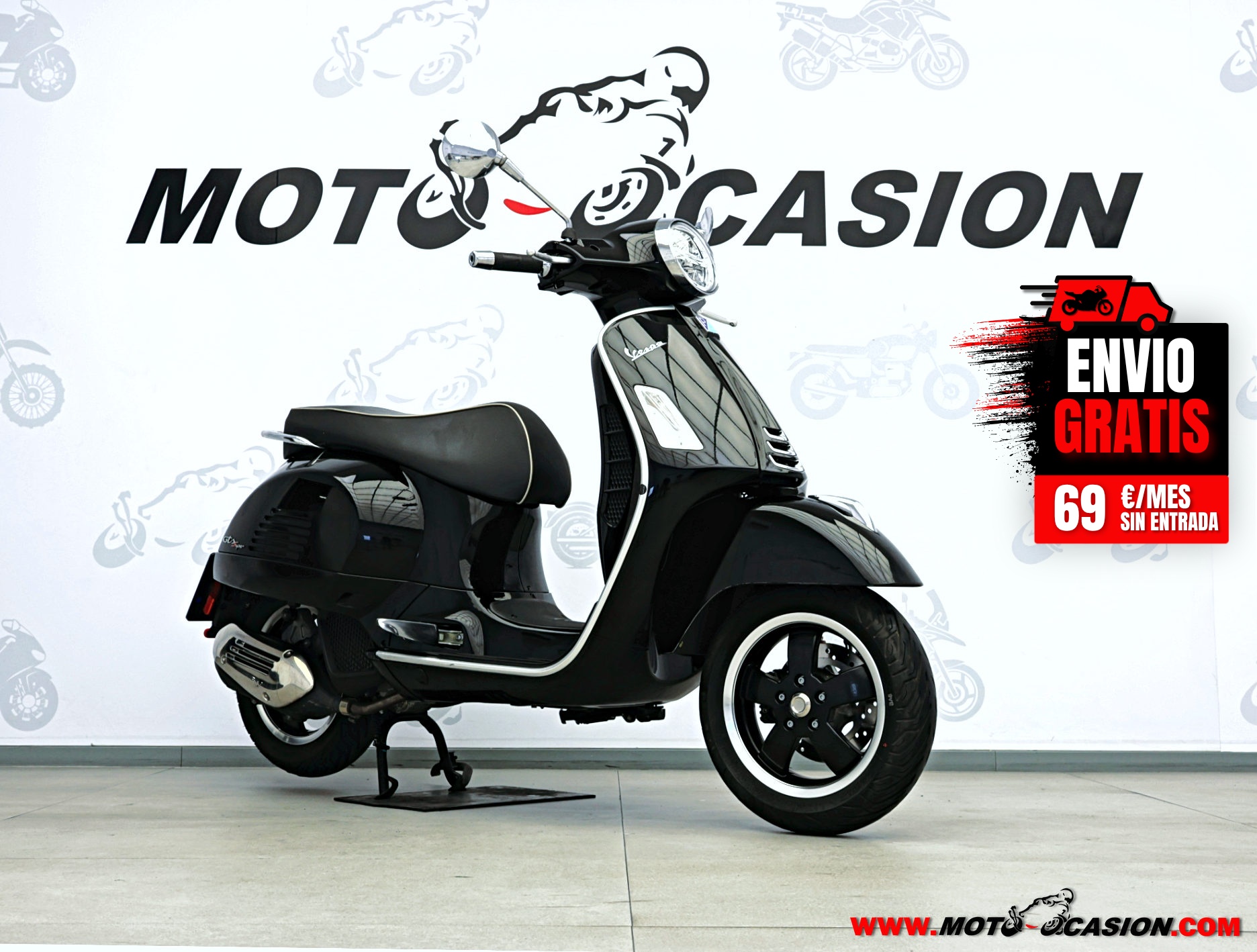 PIAGGIO VESPA GTS 125 -APTA B Y A1-