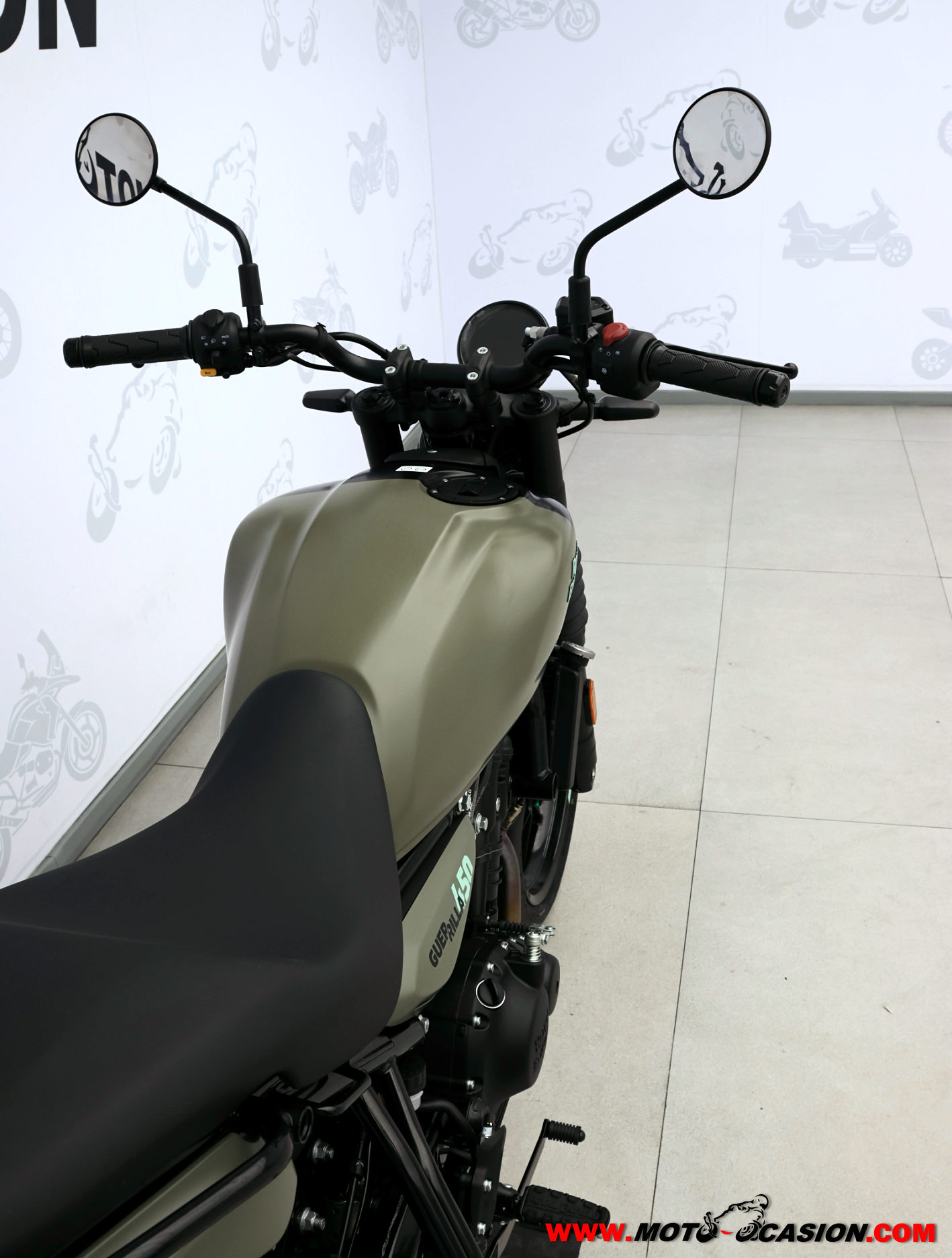 ROYAL ENFIELD GUERRILLA 450 -APTA A2- GARANTÍA OFICIAL