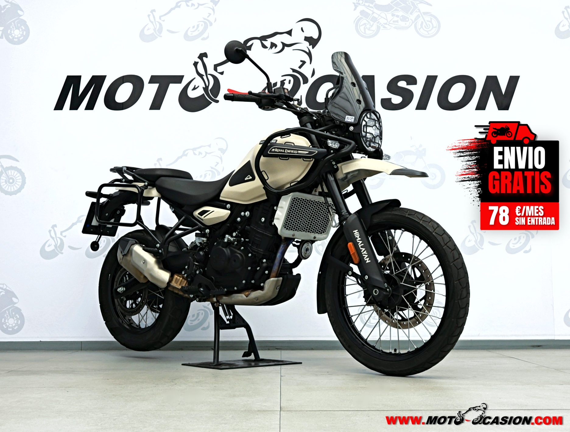 ROYAL ENFIELD HIMALAYAN 450 -APTA A2- GARANTÍA OFICIAL (copia)
