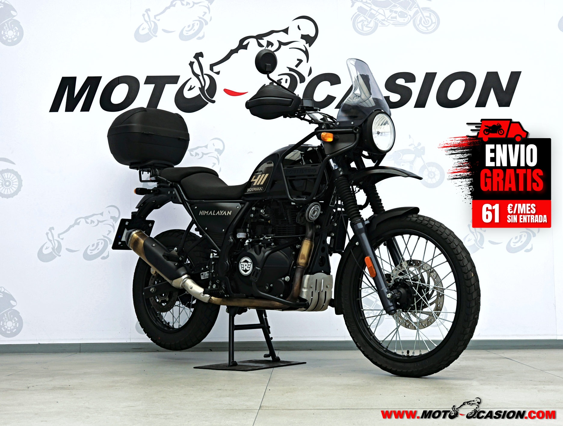 ROYAL ENFIELD HIMALAYAN 450 -APTA A2- GARANTÍA OFICIAL (copia)