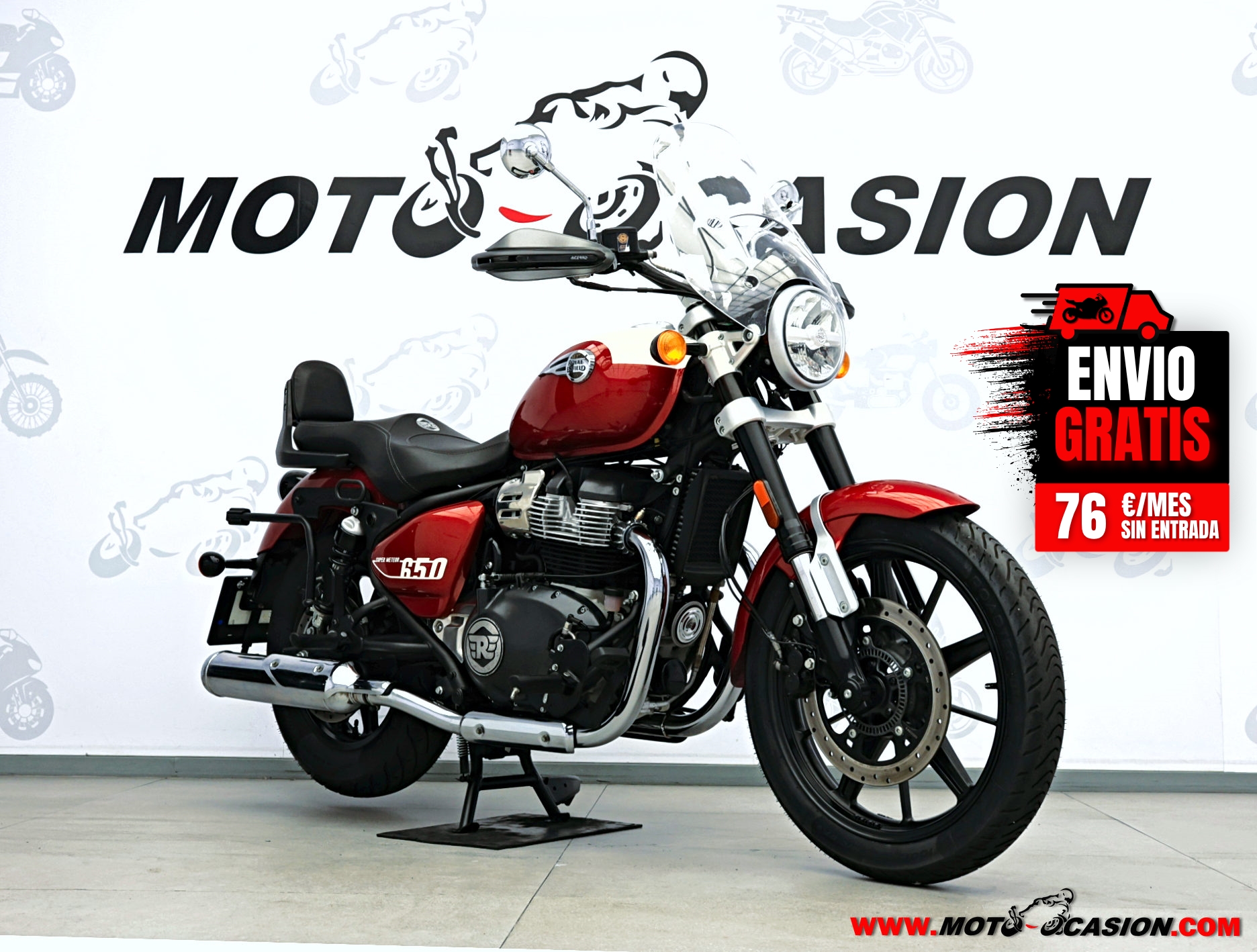 ROYAL ENFIELD SHOTGUN 650 -APTA A2- GARANTÍA OFICIAL (copia)
