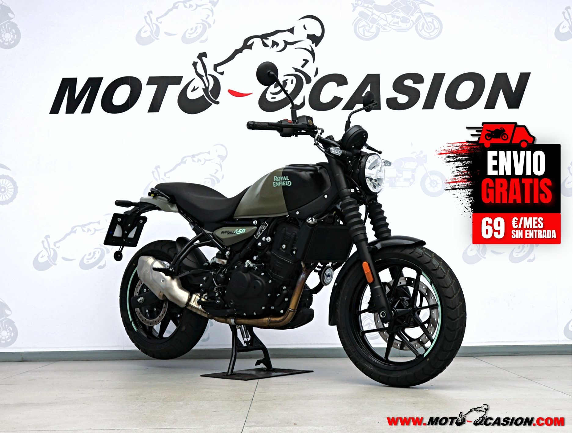 ROYAL ENFIELD SUPER METEOR 650 -APTA A2- GARANTÍA OFICIAL (copia)