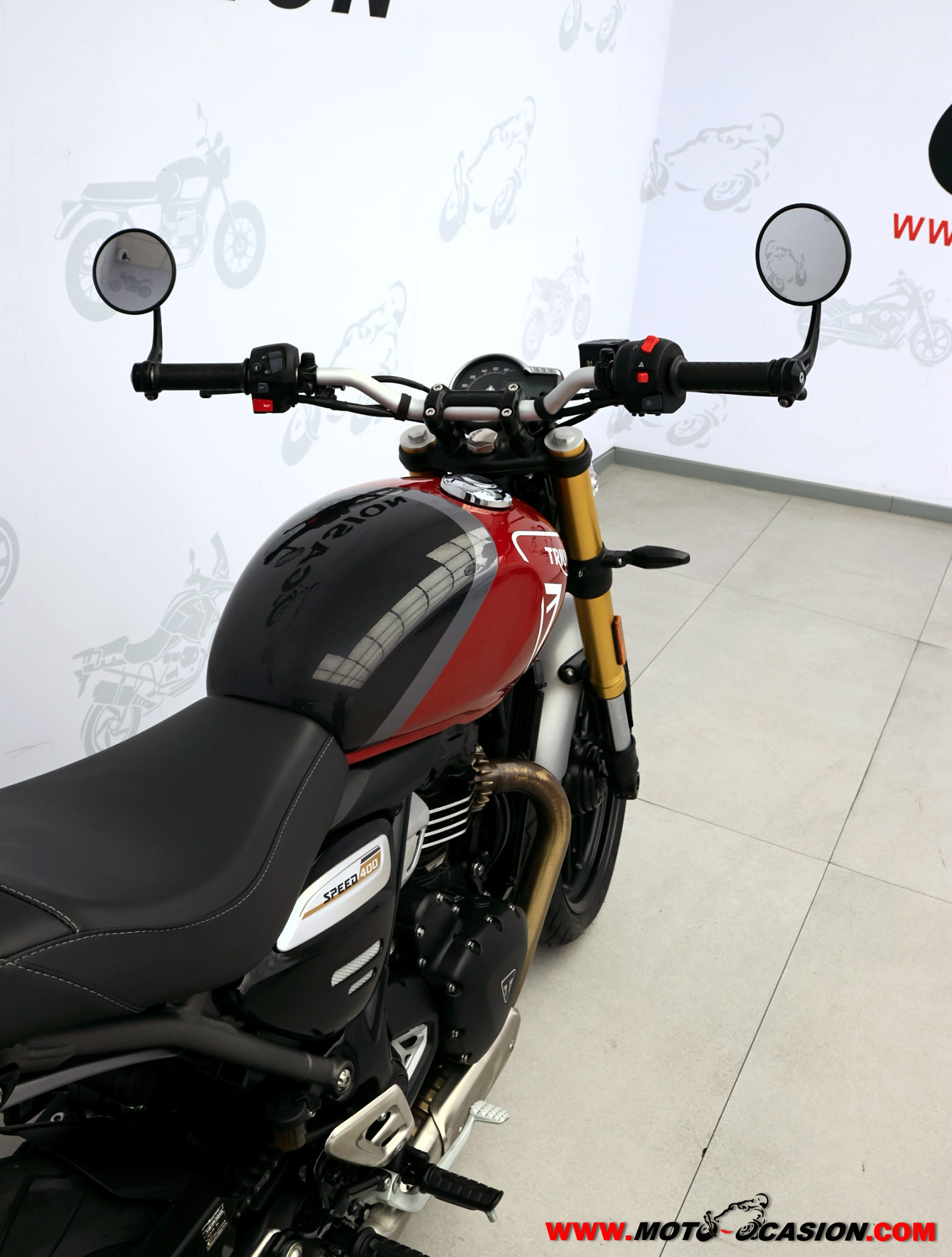 TRIUMPH SPEED 400 -APTA A2- GARANTÍA OFICIAL