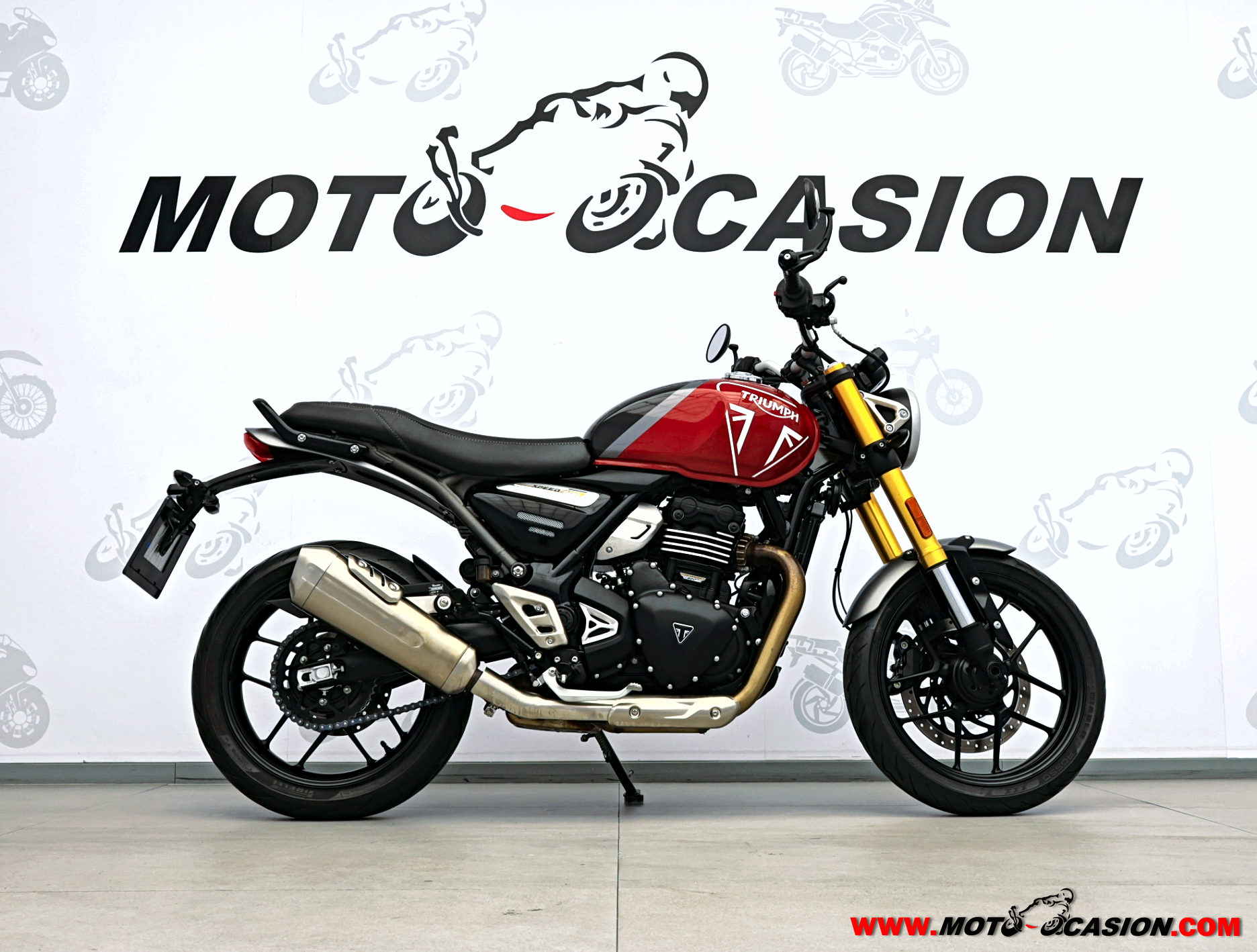 TRIUMPH SPEED 400 -APTA A2- GARANTÍA OFICIAL (copia)