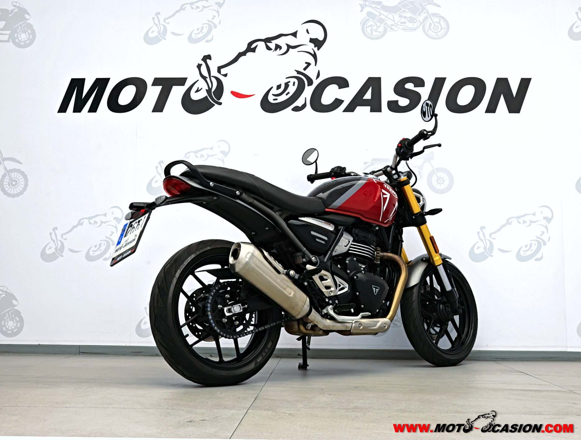 TRIUMPH SPEED 400 -APTA A2- GARANTÍA OFICIAL (copia)