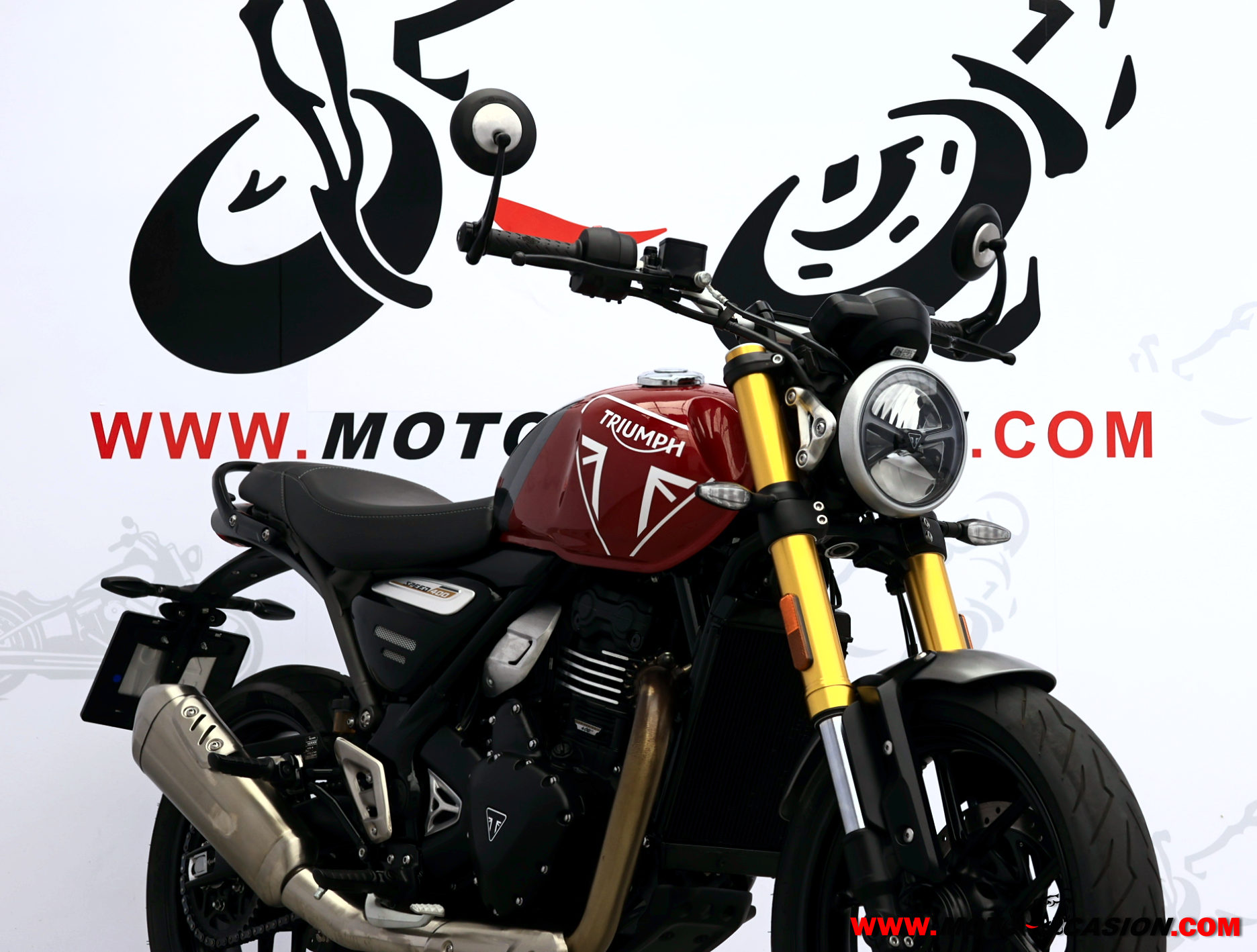 TRIUMPH SPEED 400 -APTA A2- GARANTÍA OFICIAL (copia)