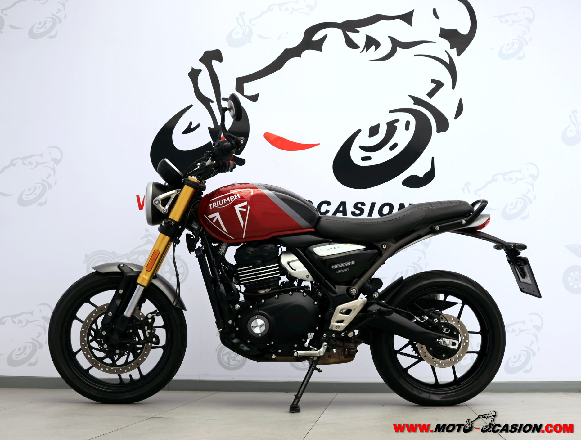 TRIUMPH SPEED 400 -APTA A2- GARANTÍA OFICIAL (copia)