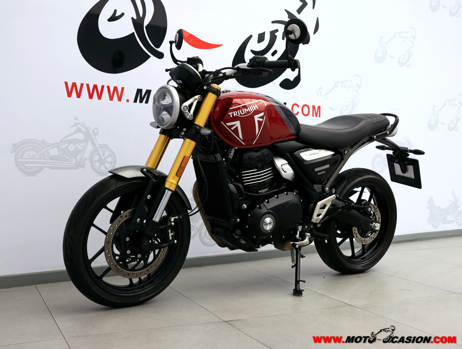TRIUMPH SPEED 400 -APTA A2- GARANTÍA OFICIAL (copia)