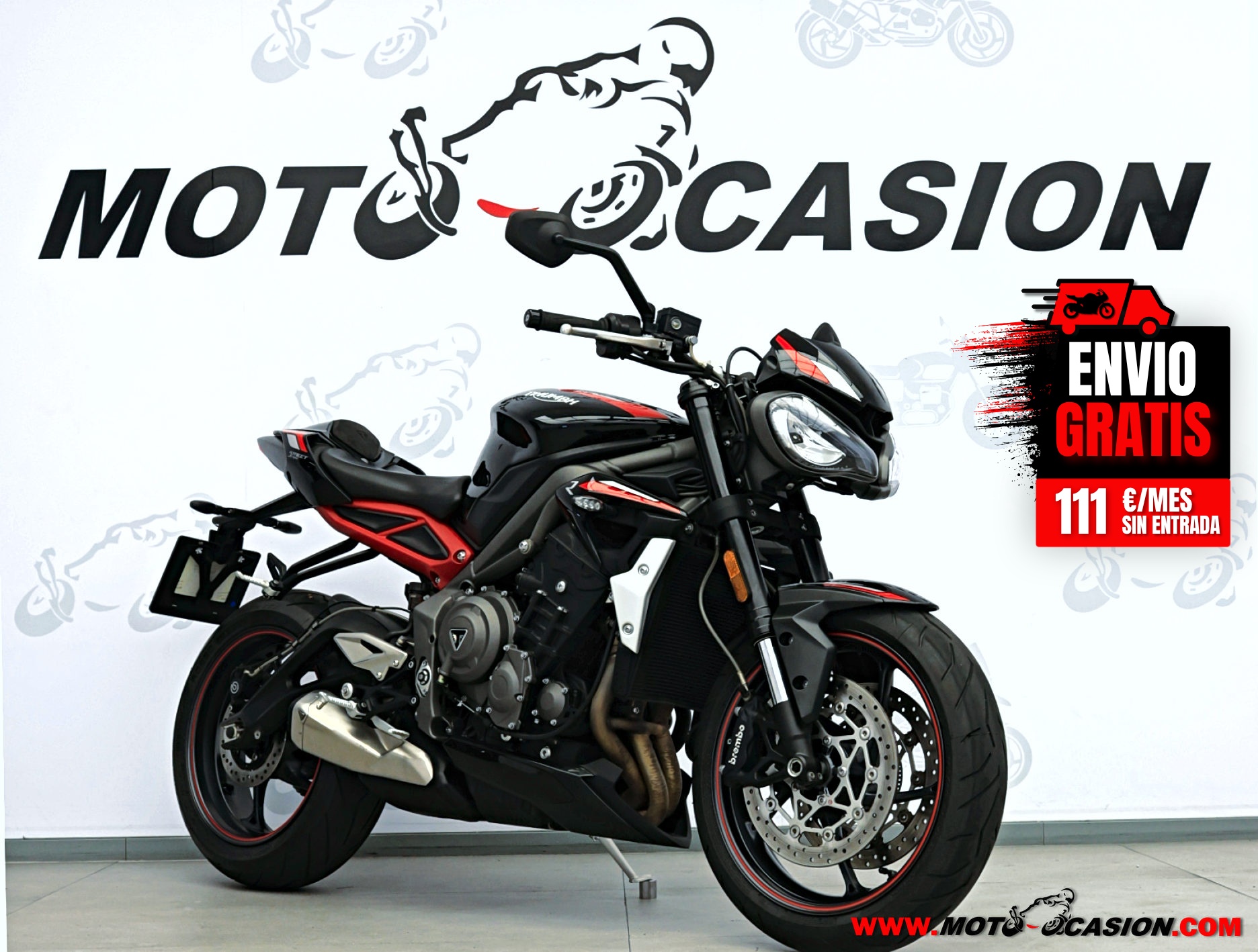 TRIUMPH STREET TRIPLE 765 R
