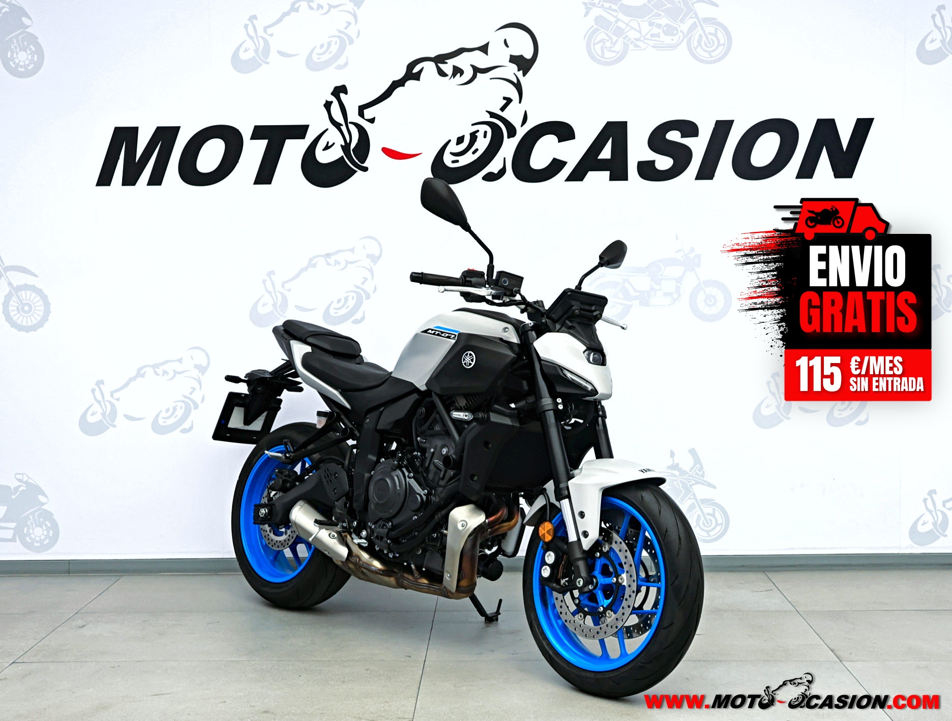 YAMAHA MT-07 ¿A2? GARANTÍA OFICIAL