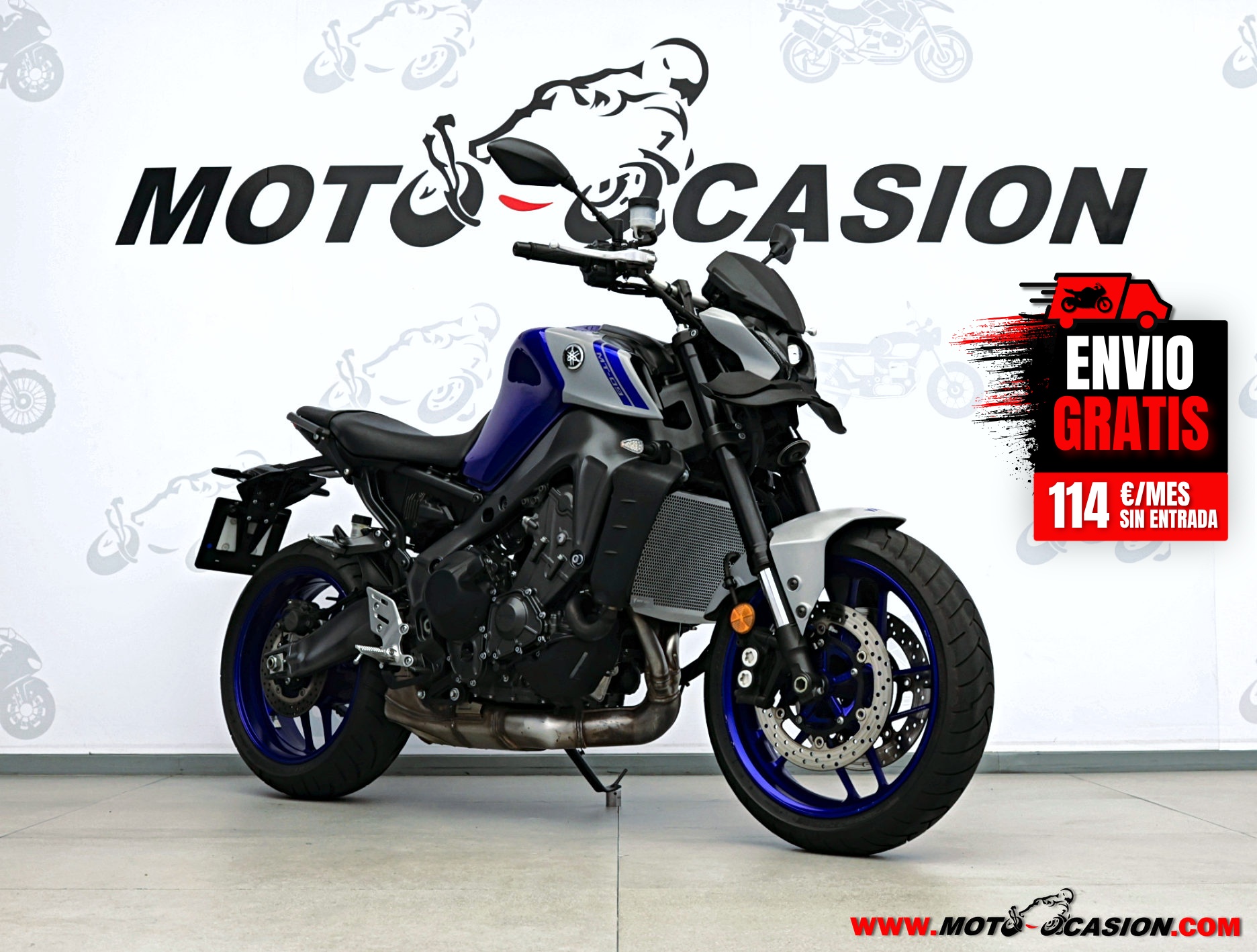 YAMAHA MT-09 -GARANTÍA OFICIAL- (copia)