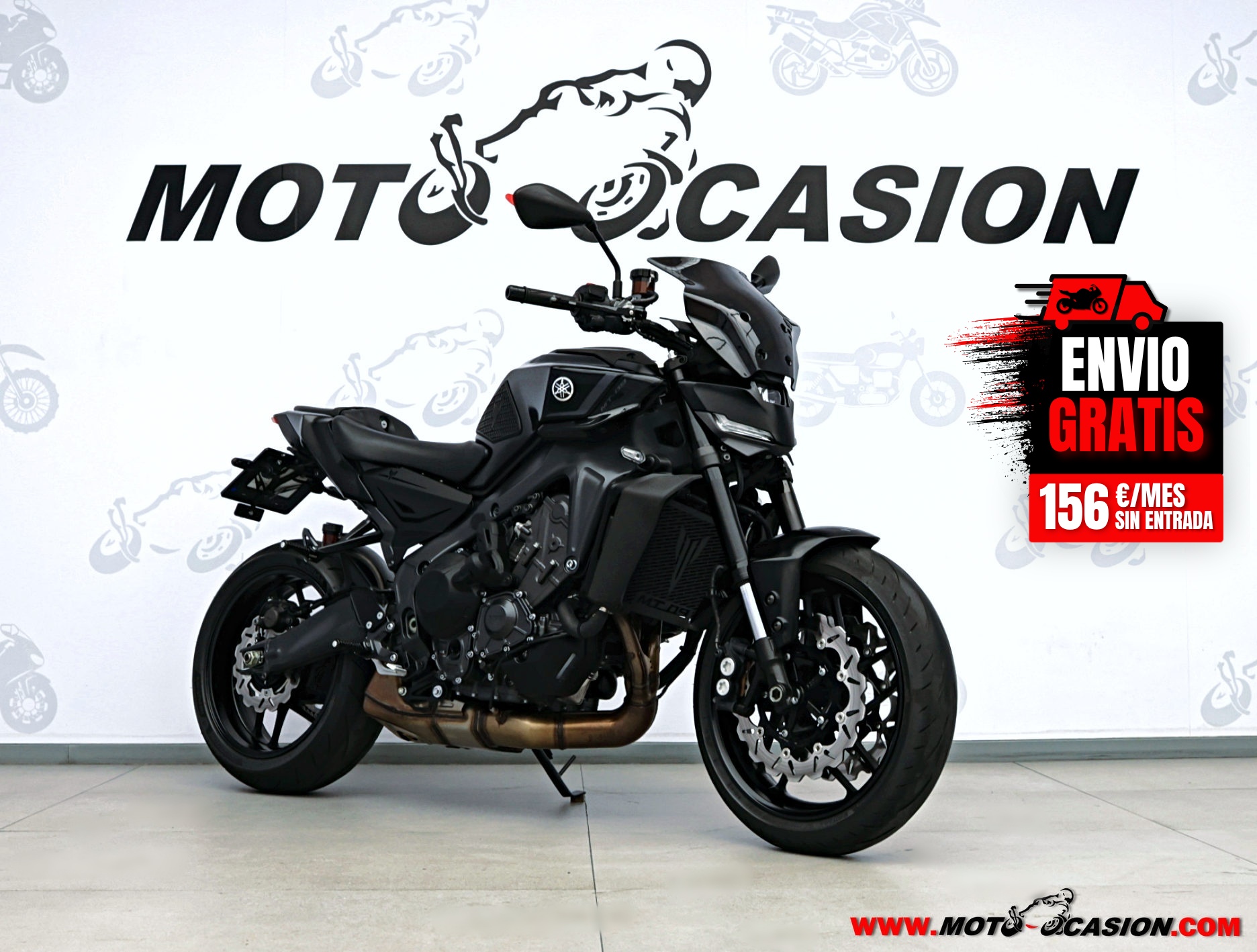YAMAHA MT-09 -GARANTÍA OFICIAL- (copia)