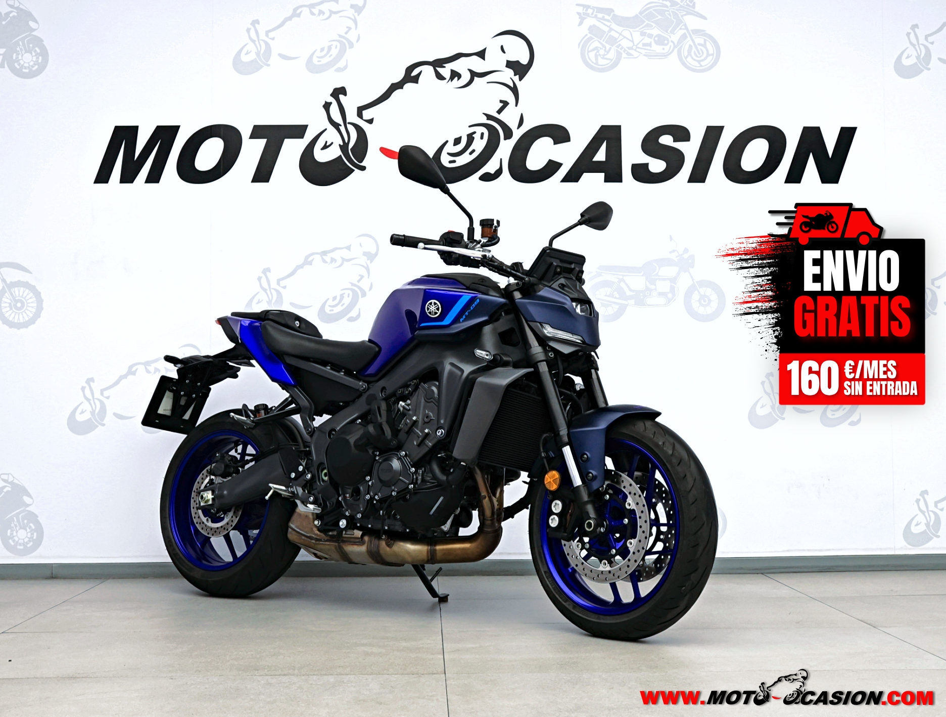 YAMAHA MT-09 -GARANTÍA OFICIAL- (copia)