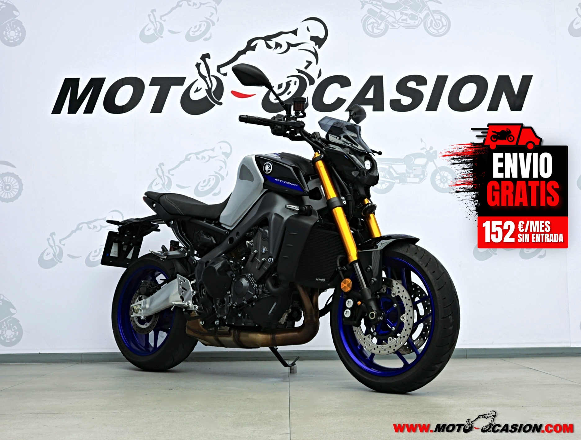 YAMAHA MT-09 SP ¿A2? GARANTÍA OFICIAL (copia)